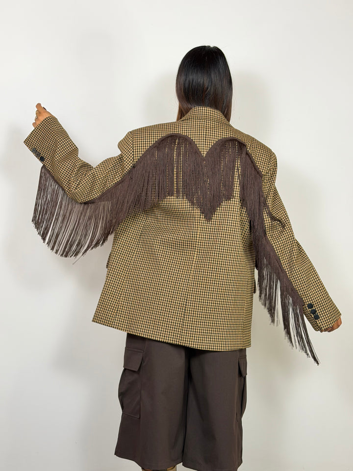 Blazer Dallas LUMINA Pied de Poule