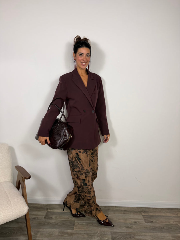Blazer Nicole JUST WEST Bordeaux