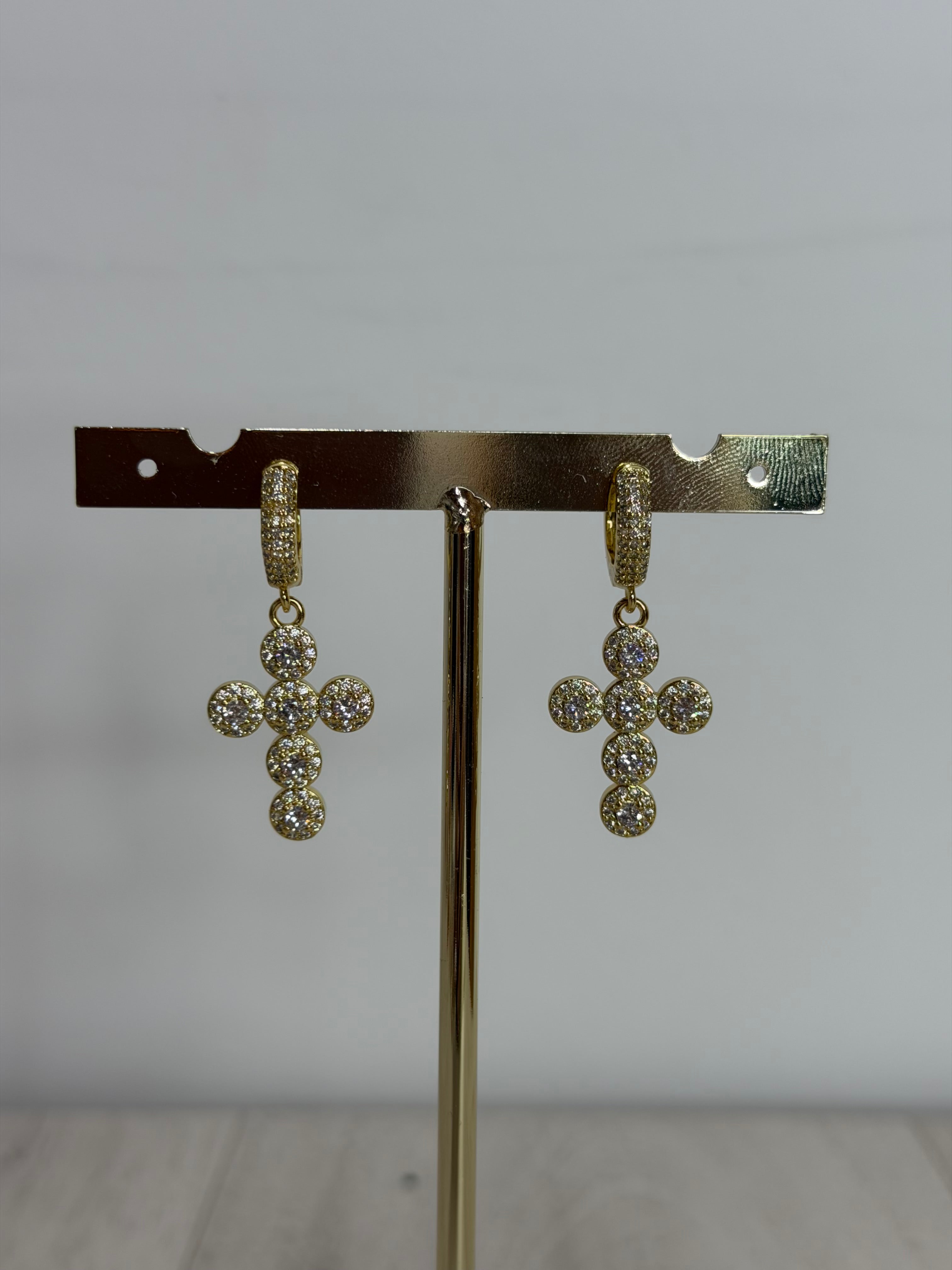 Orecchini Crocetta Gold