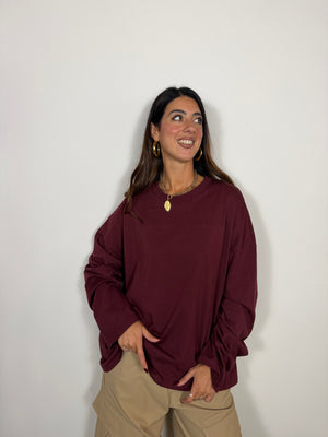 Maglia Maxy LUMINA Bordeaux