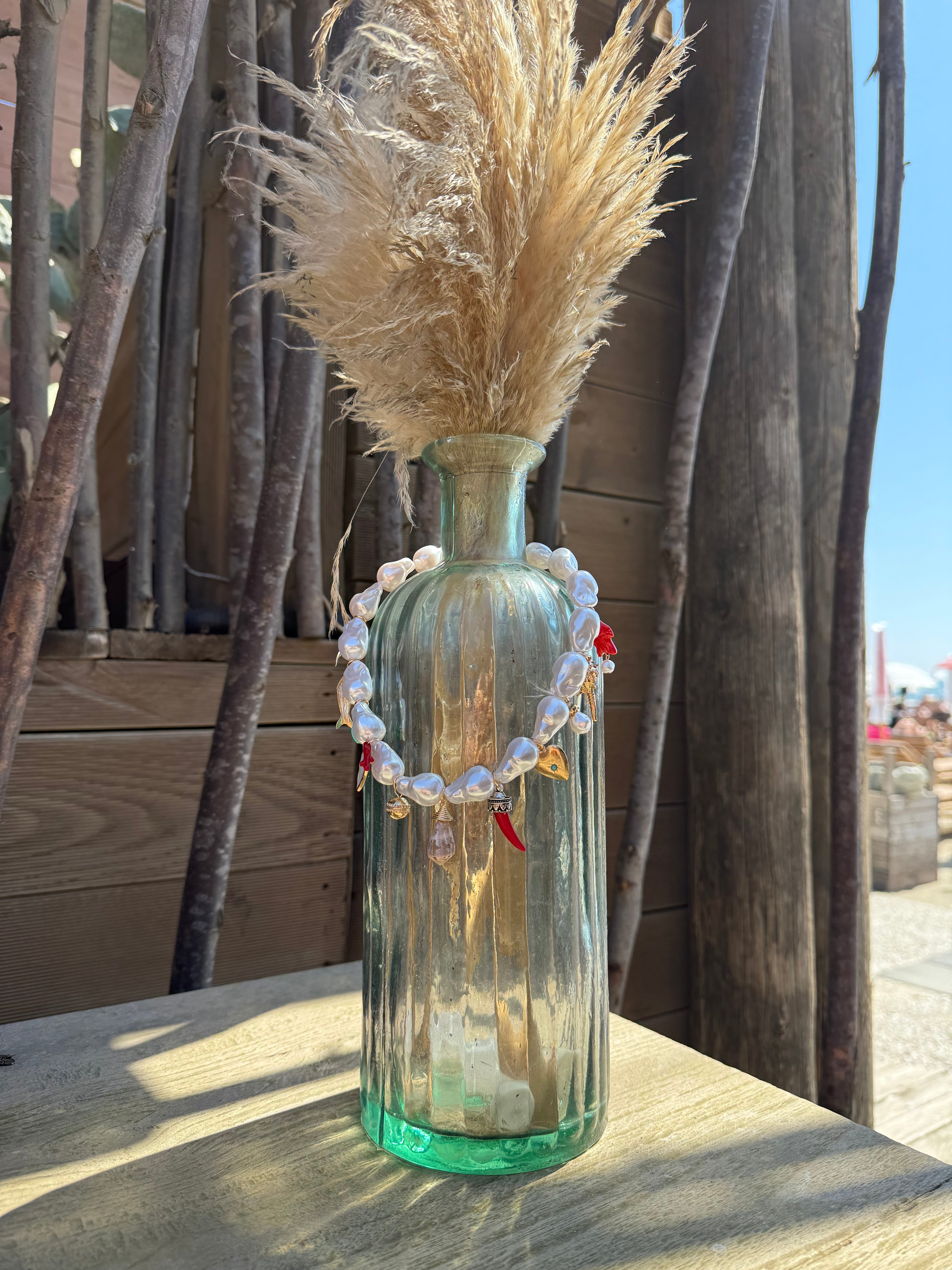 Collana Pearl & Coral