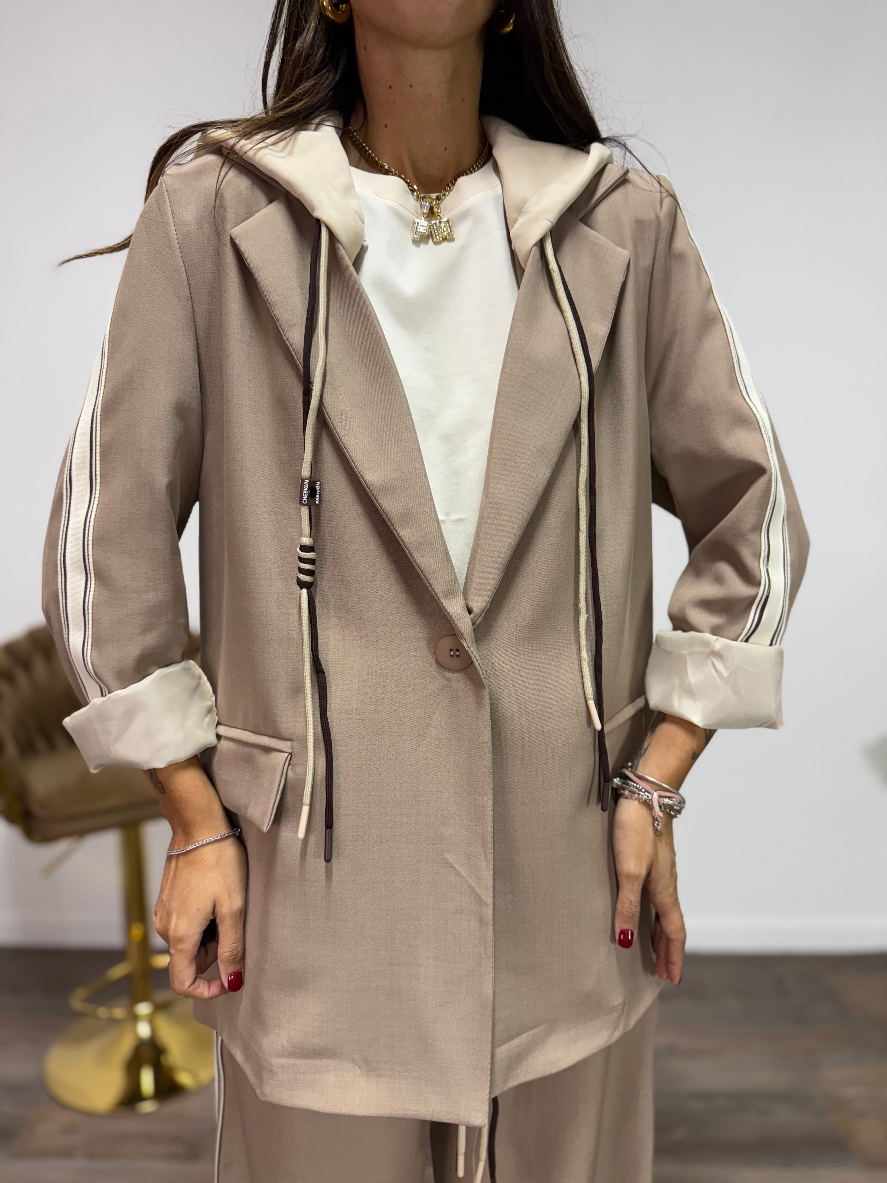Tailleur New York Fango