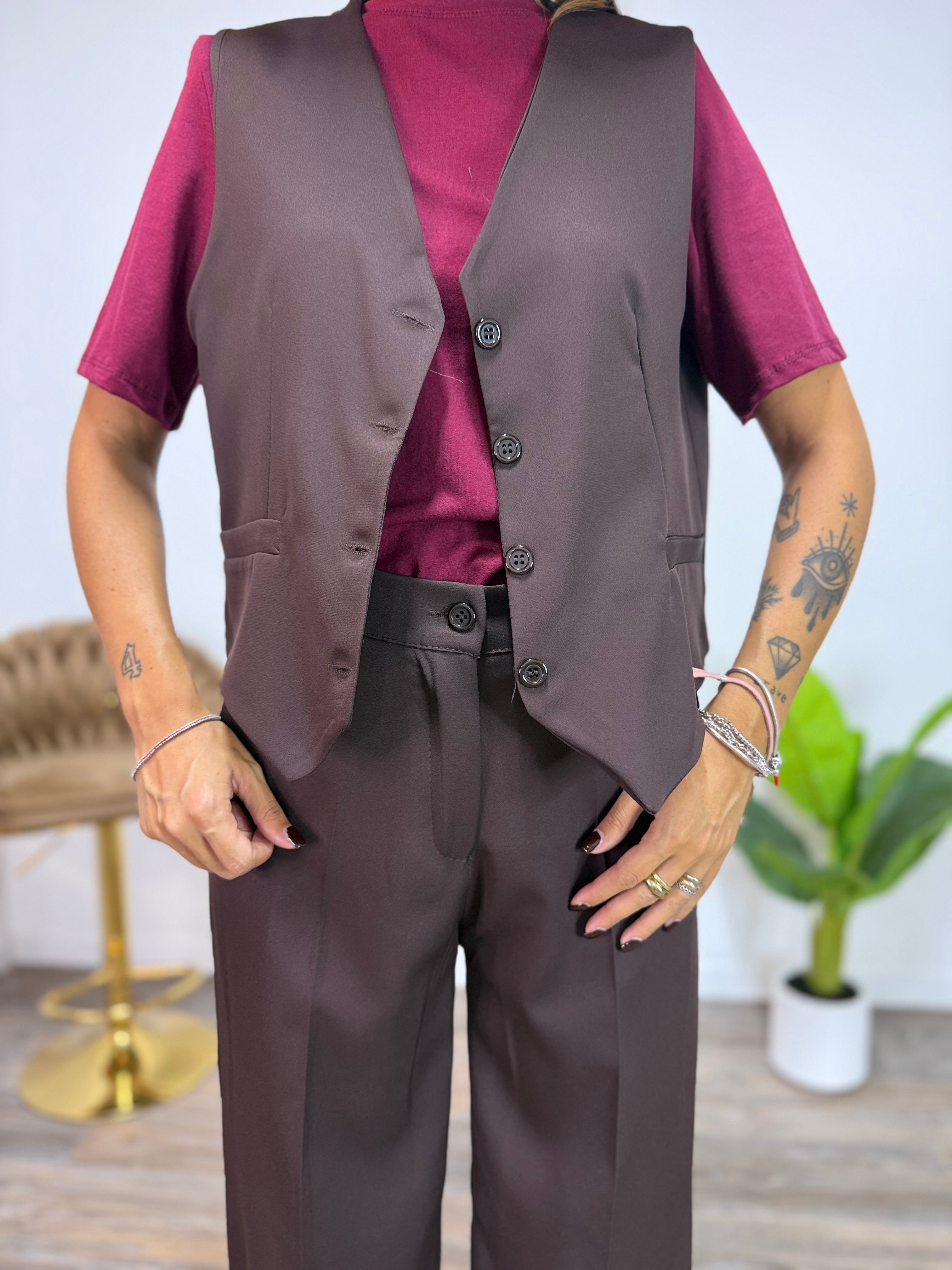Tailleur Sally Marrone