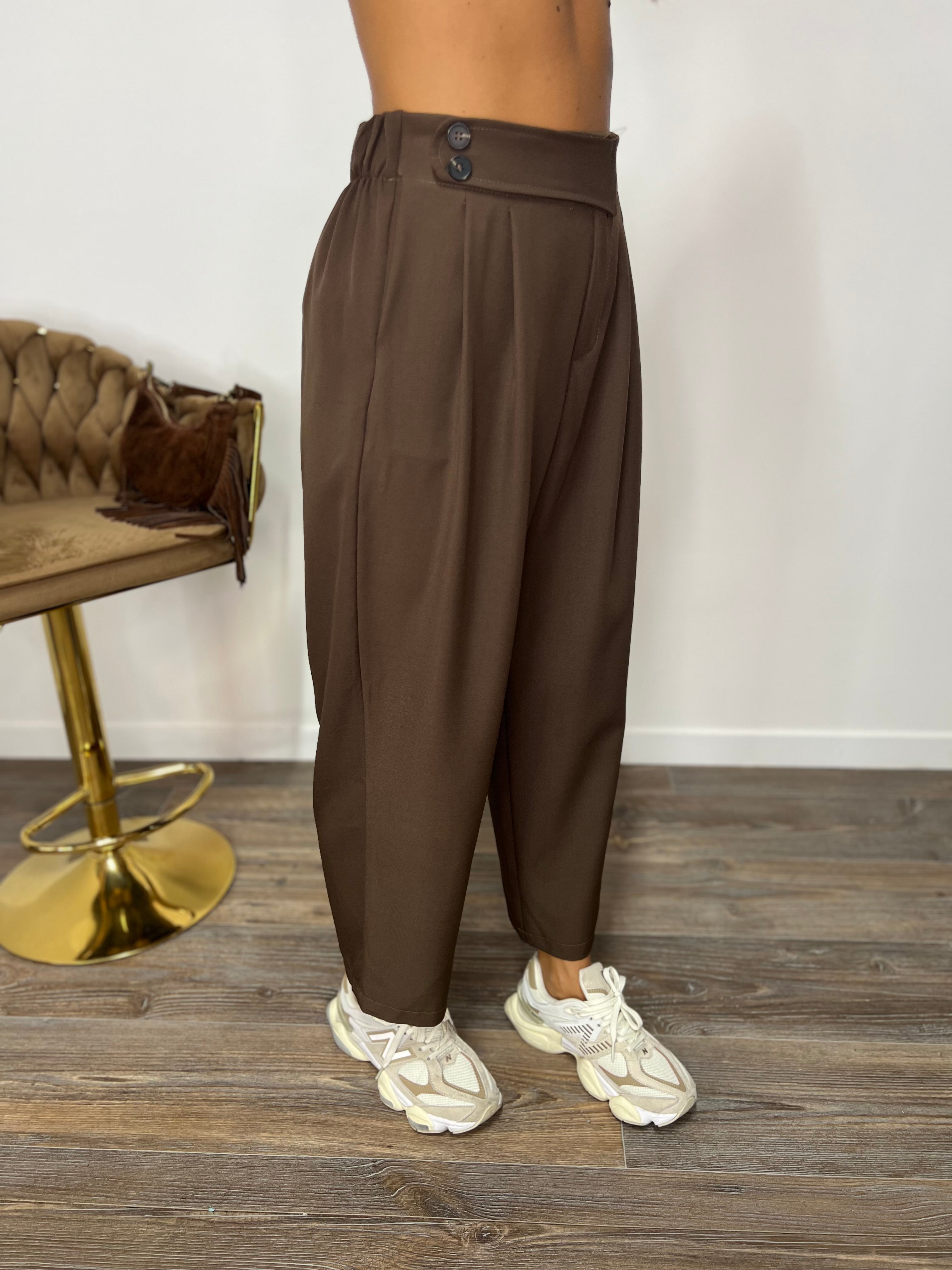 Pantalone Kyoto Marrone