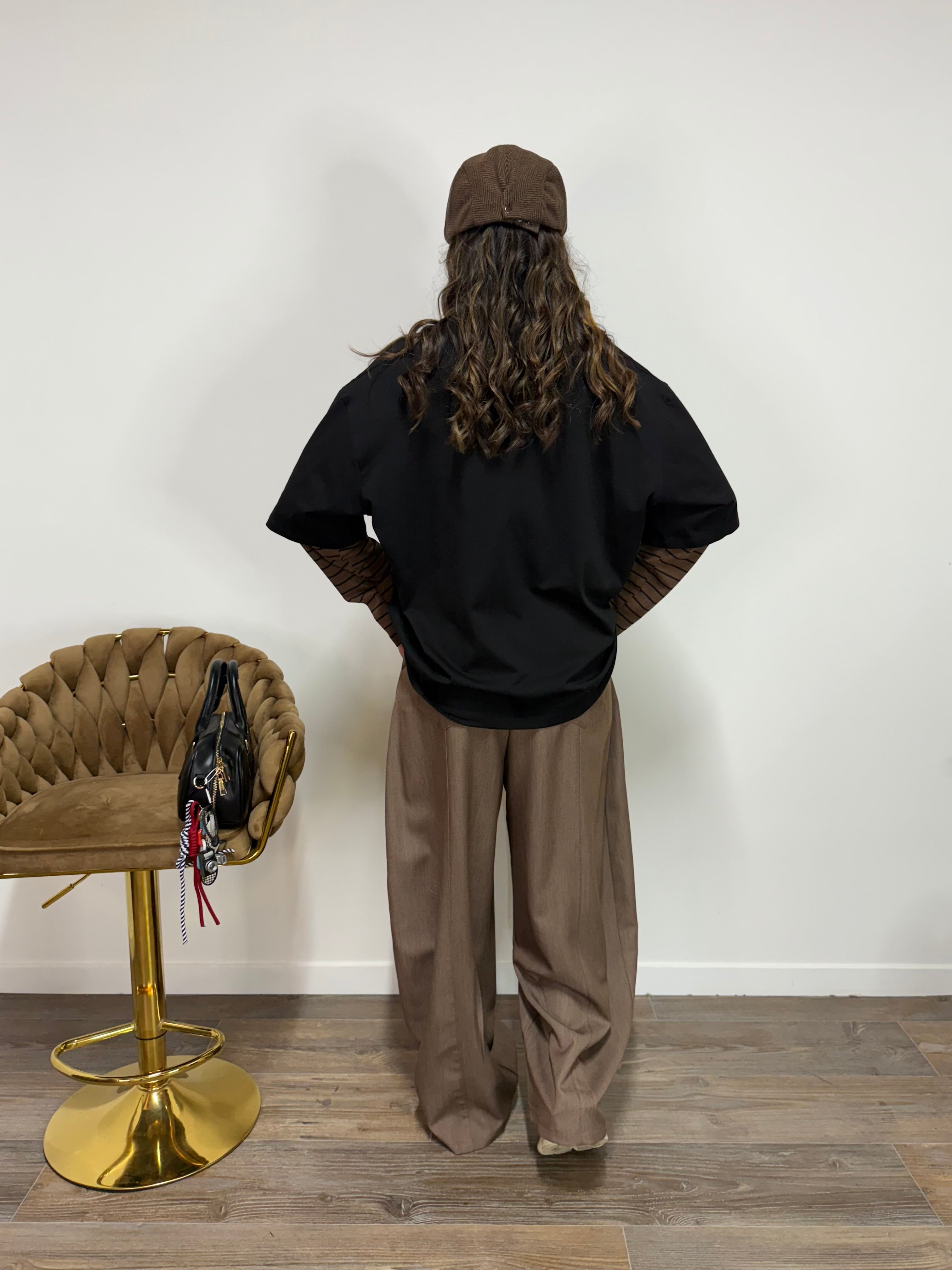 Pantalone Balloon Biscotto