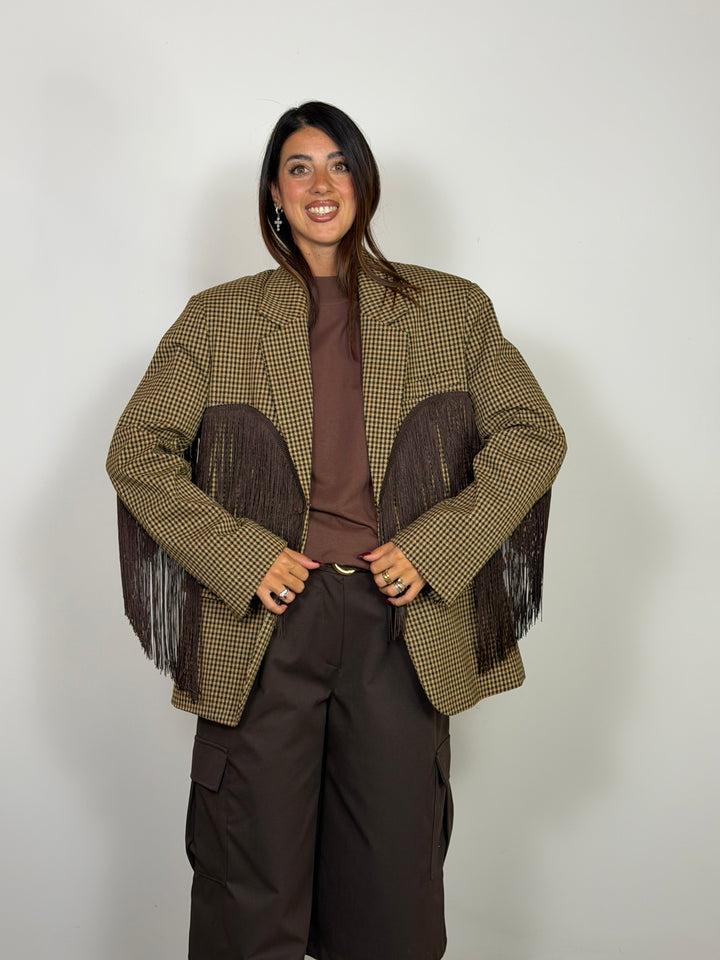 Blazer Dallas LUMINA Pied de Poule