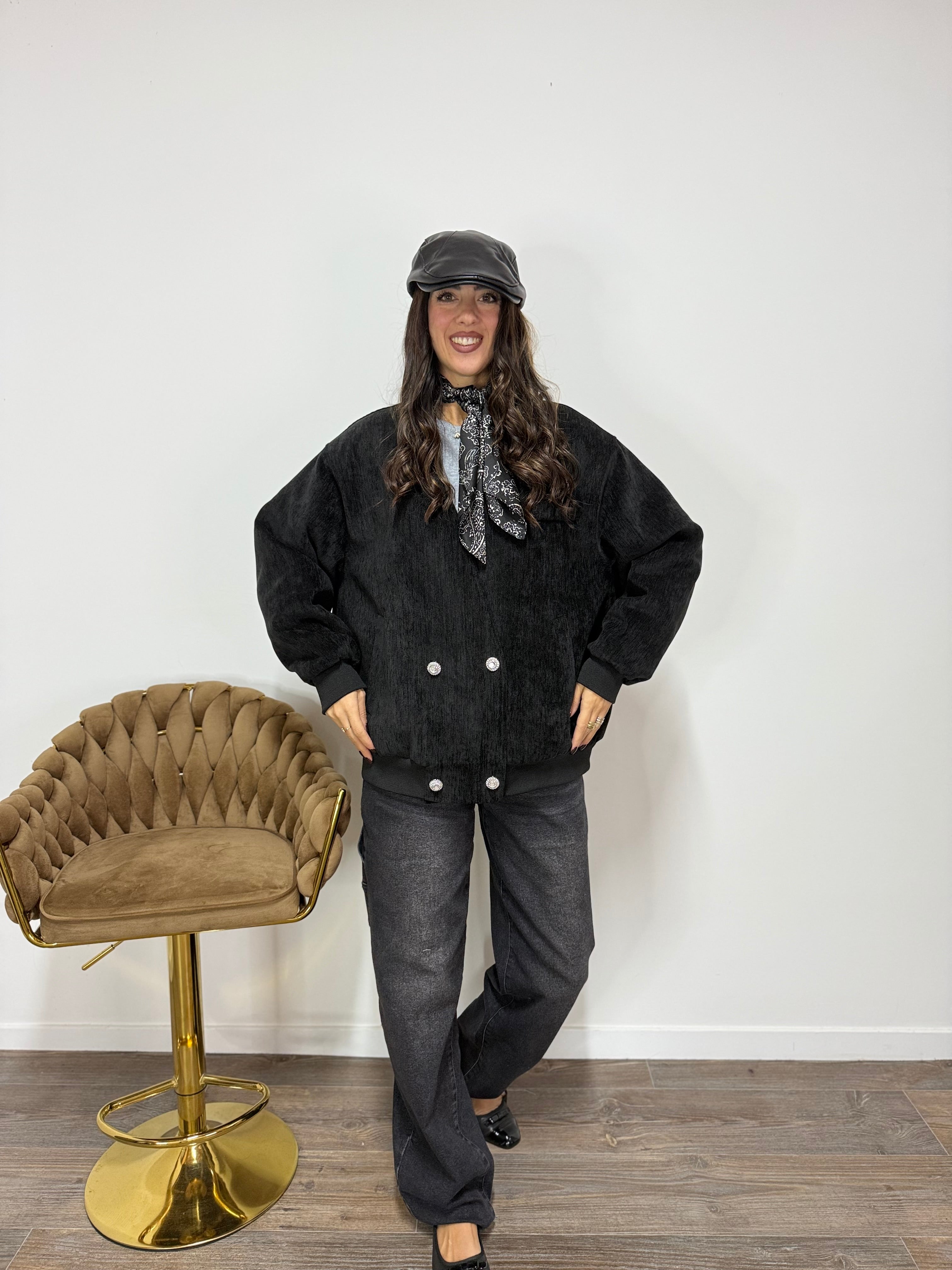 Giacca Ice Black LUMINA