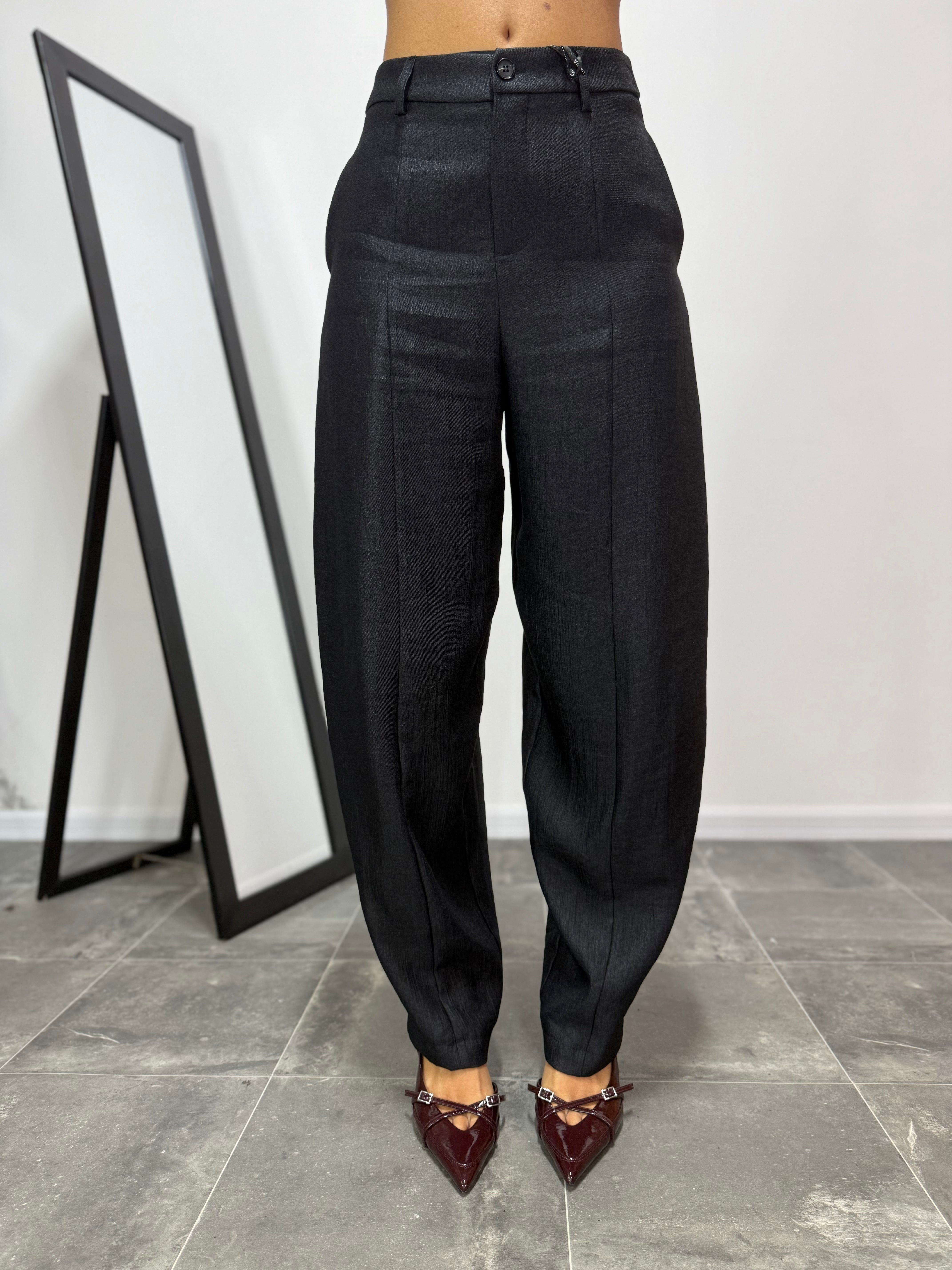 Pantalone Zahira LUMINA Nero