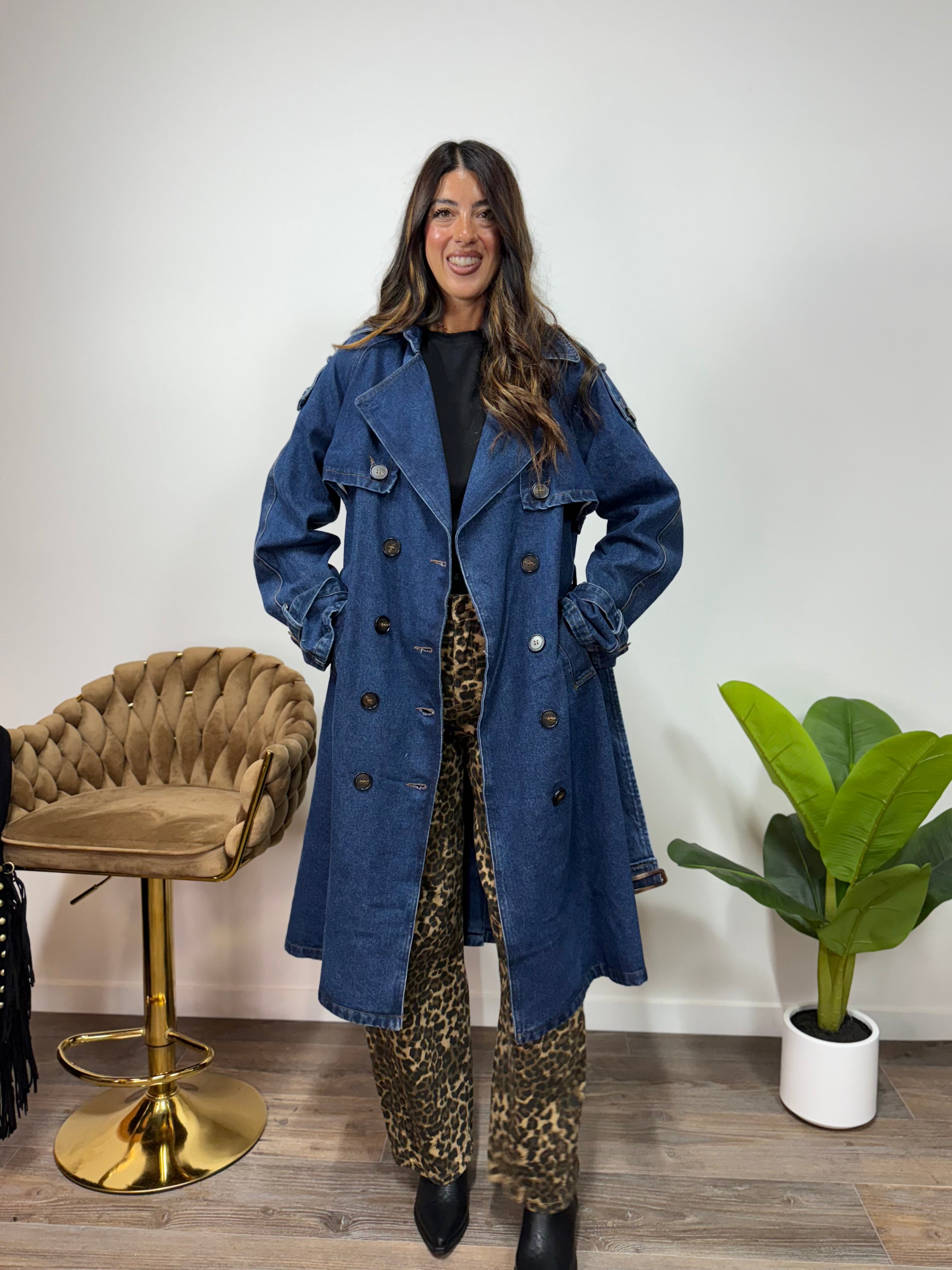 Trench Dark Denim