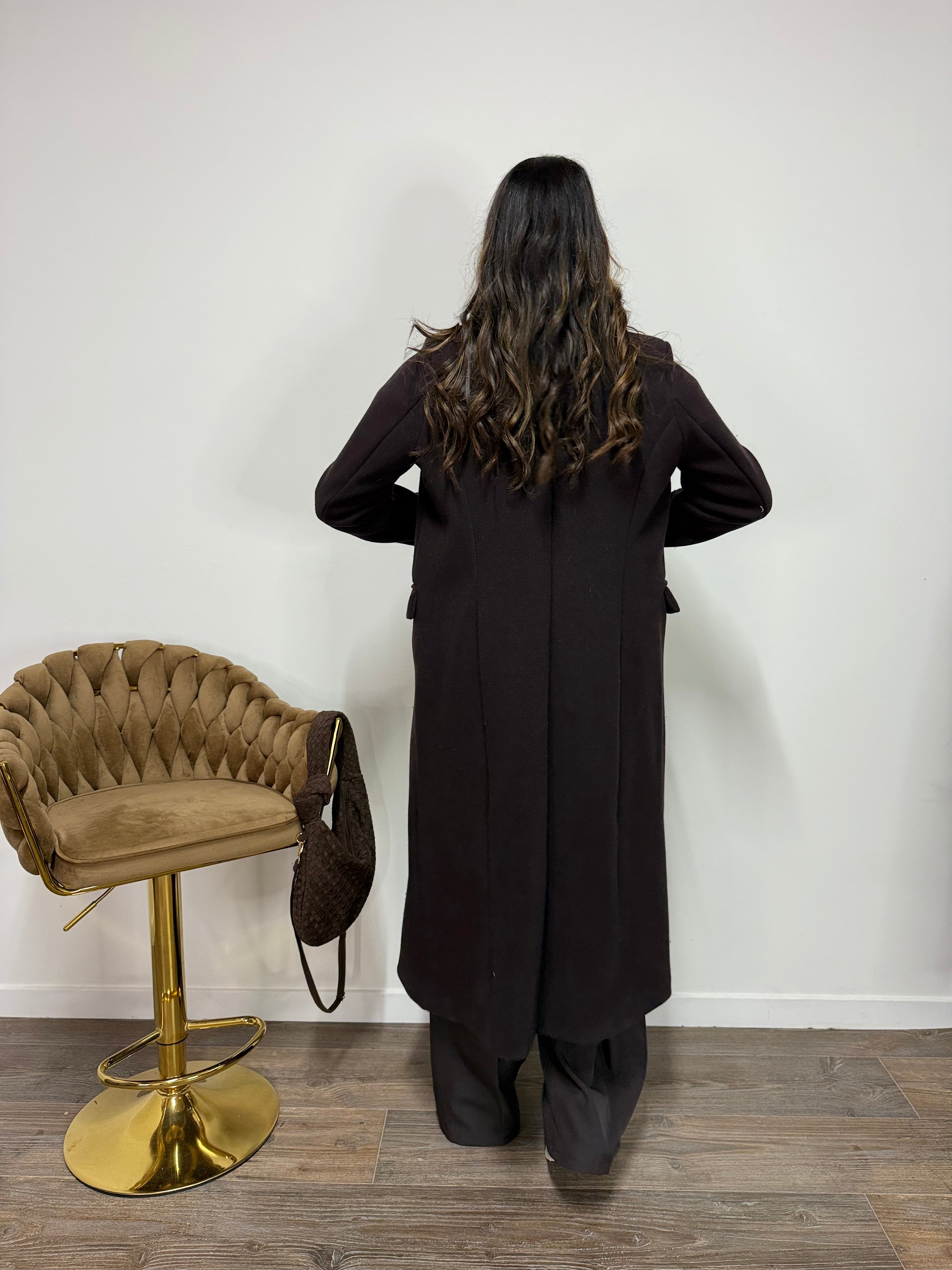 Cappotto Alicia Marrone