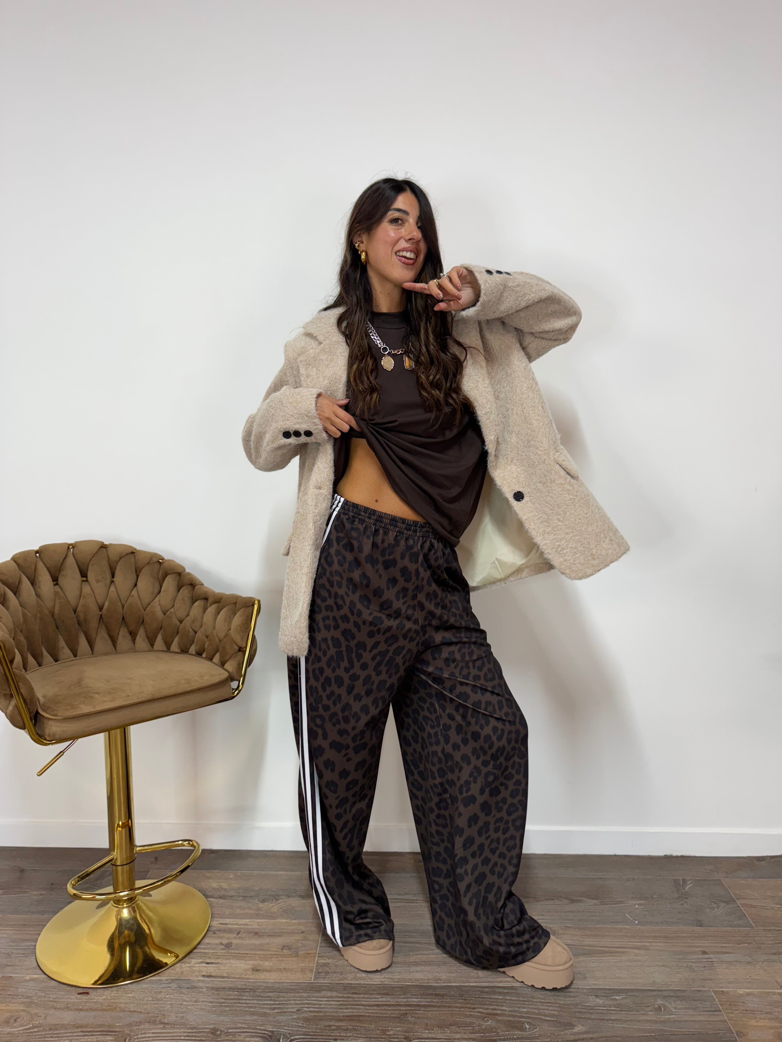 PantaTuta Power Leopardato White