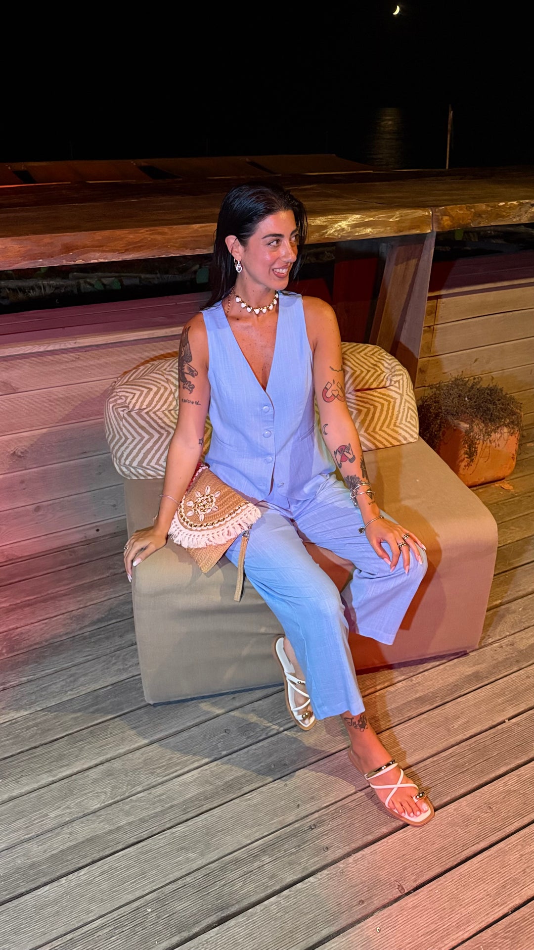 Tailleur Siviglia Azzurro