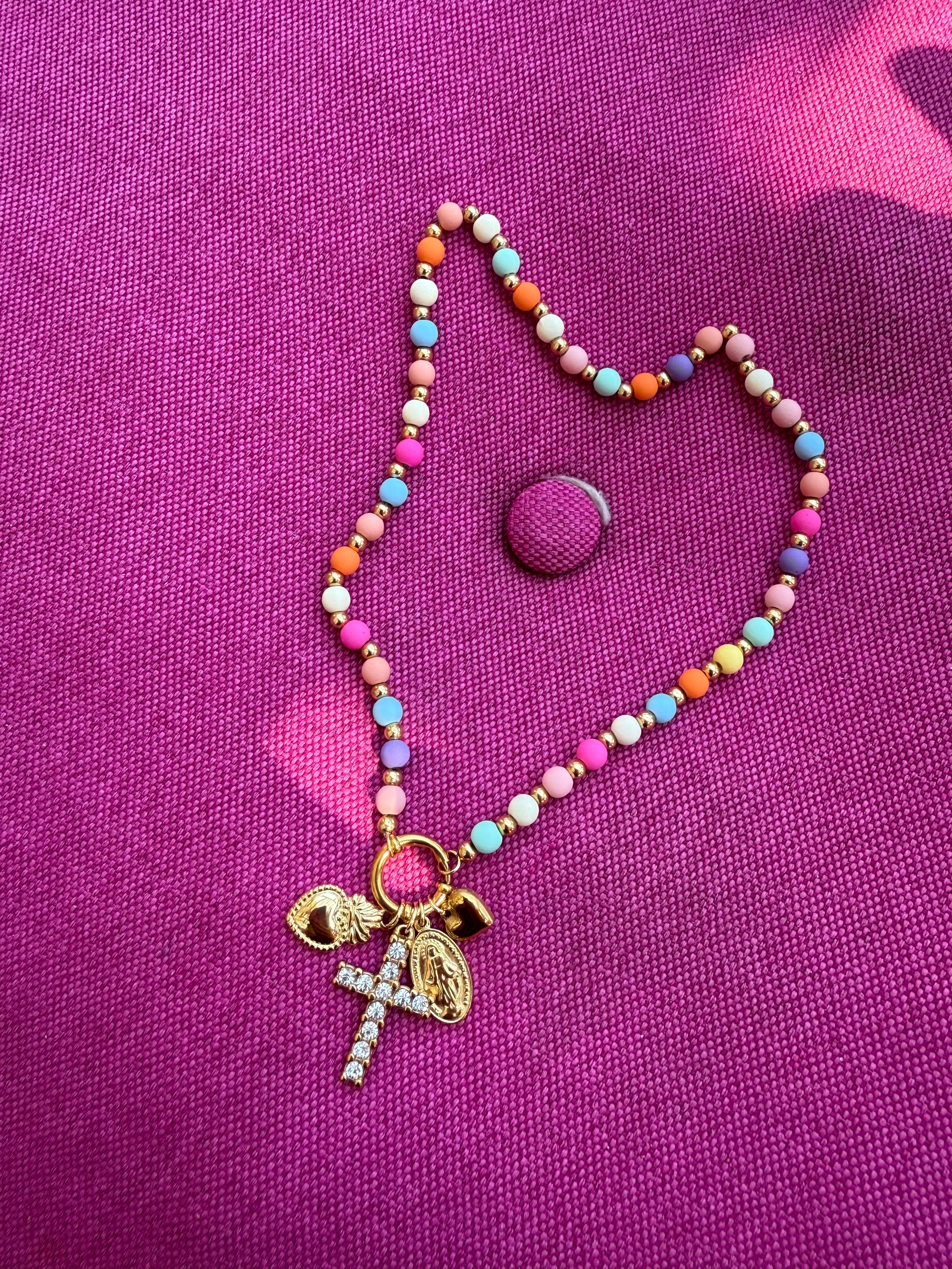 Collana Perla Color