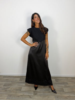 Abito Black Noir Silk