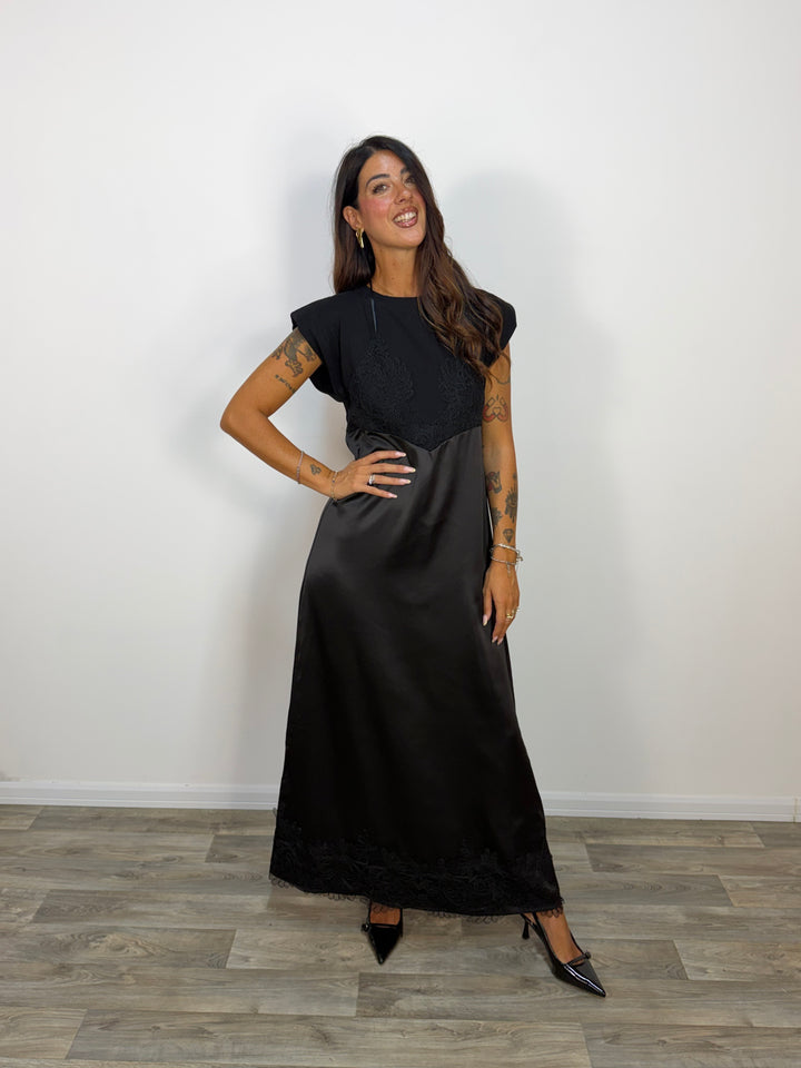 Abito Black Noir Silk