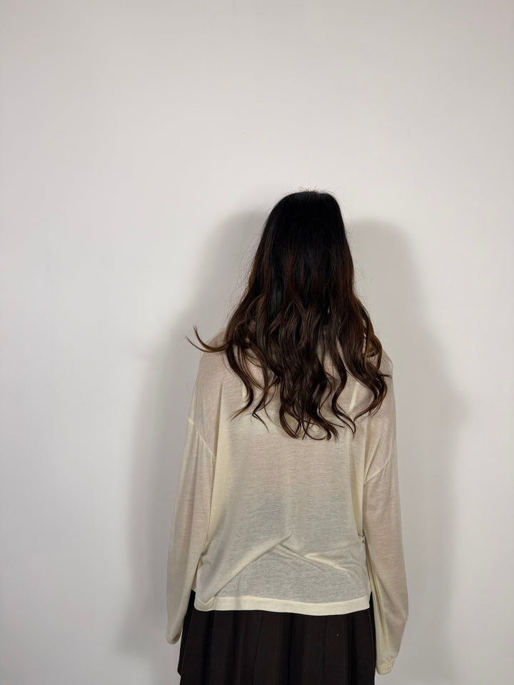 Maglia Sephora  JUST WEST Panna