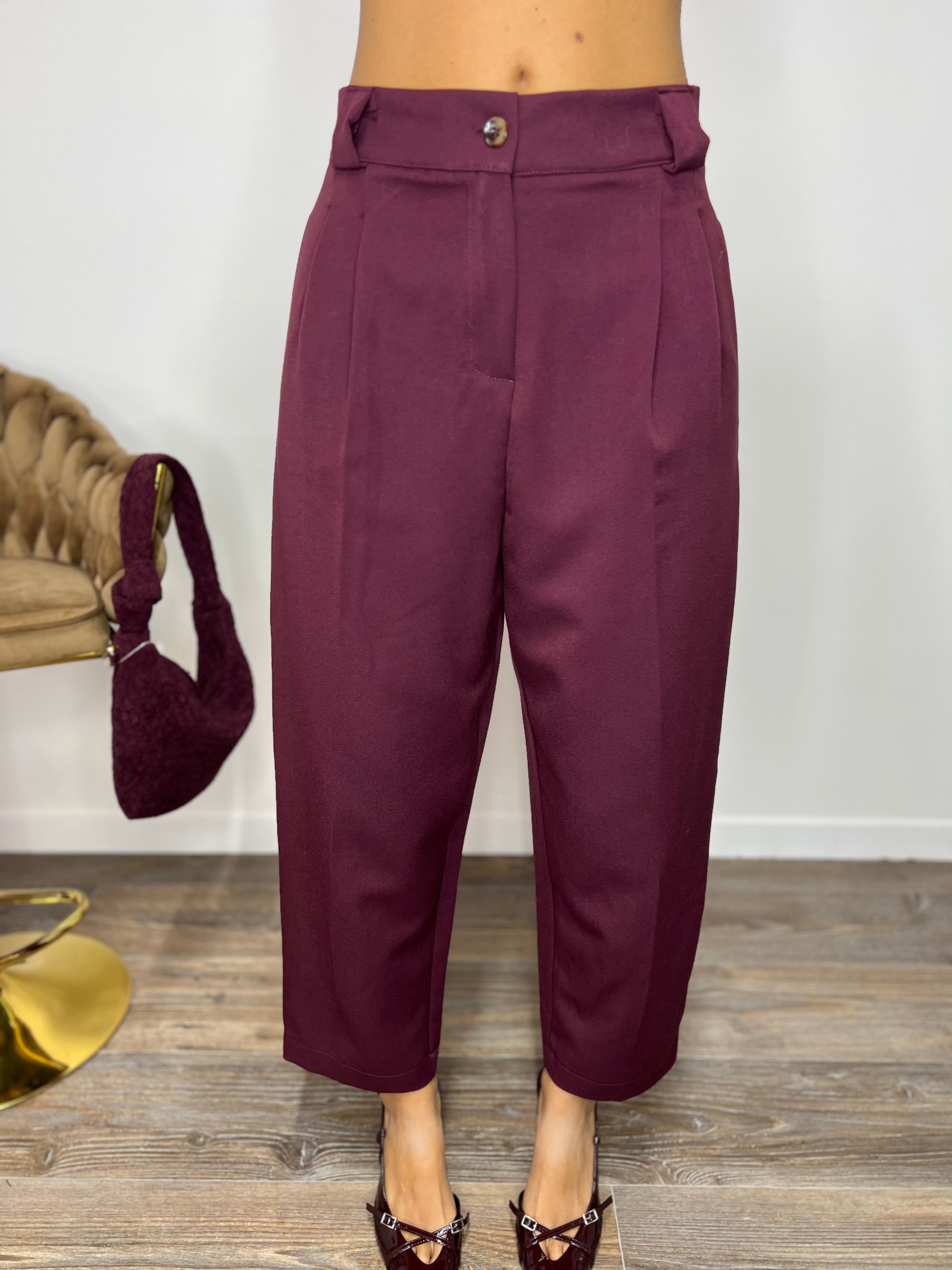 Pantalone Charme Bordeaux
