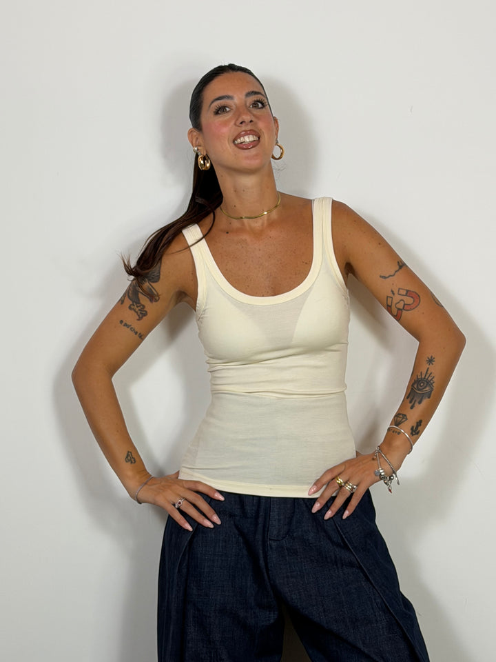 Canotta Lady JUST WEST