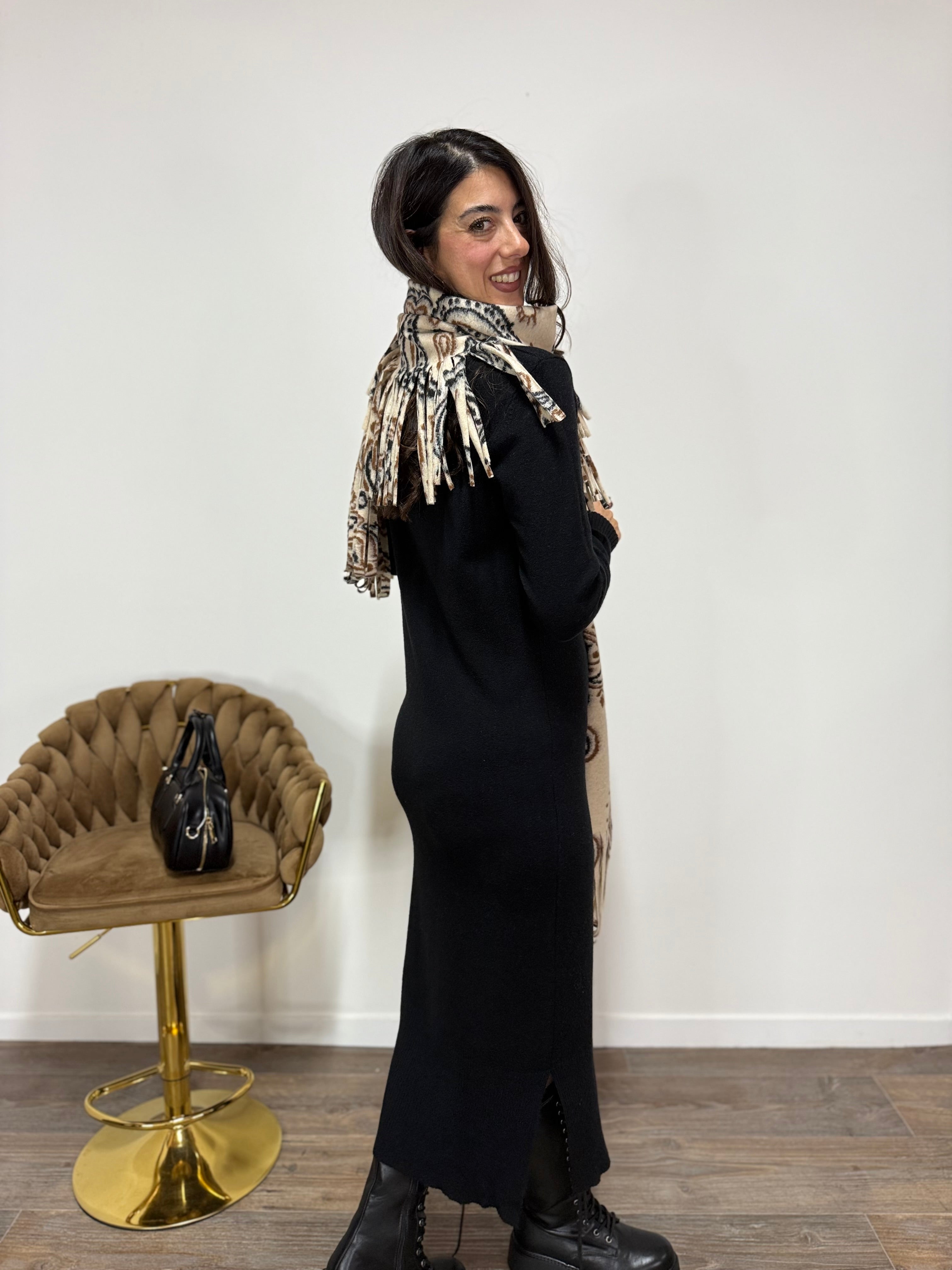 Sciarpa Bandana LUMINA Beige