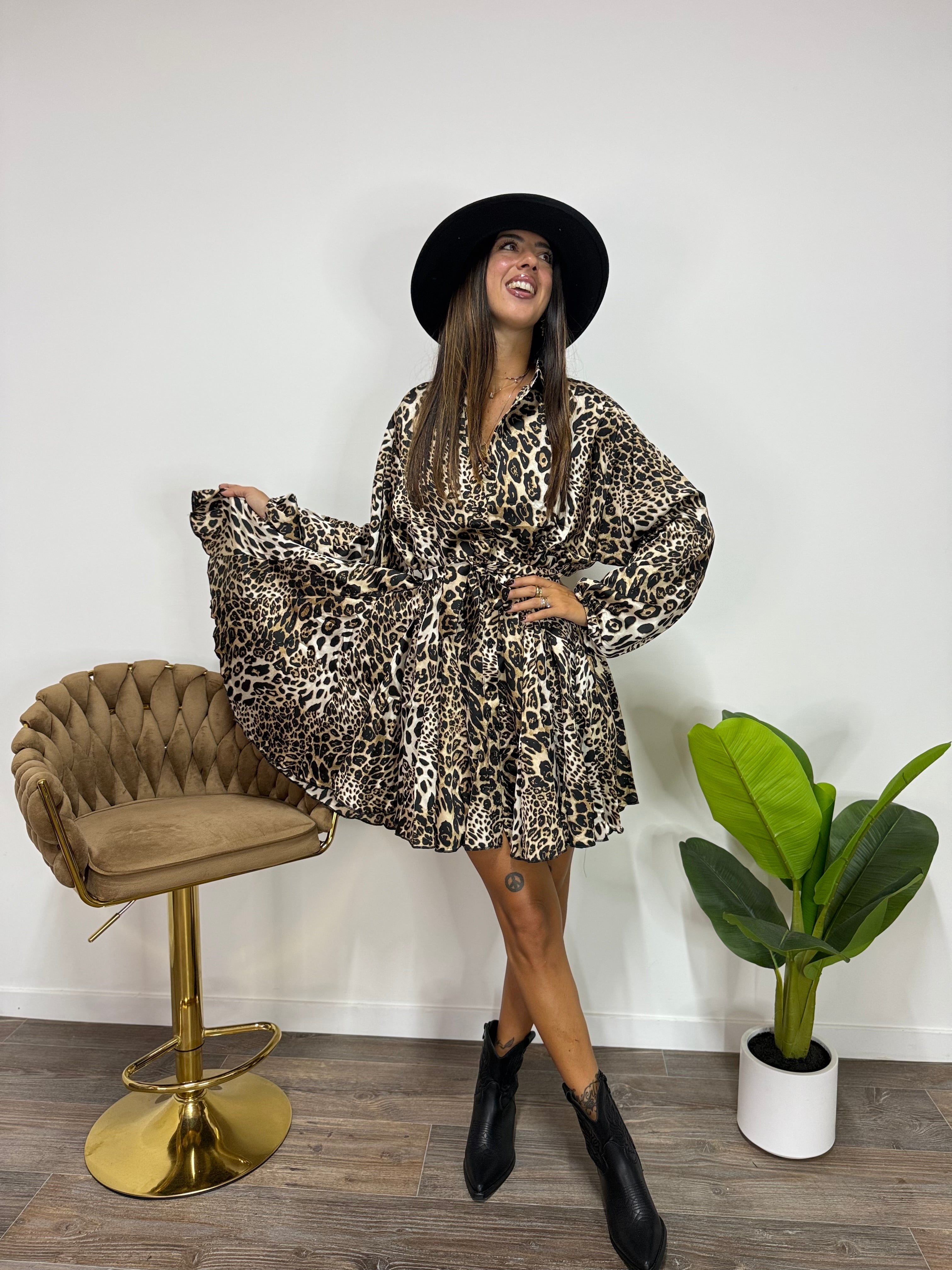Abito Leopardella