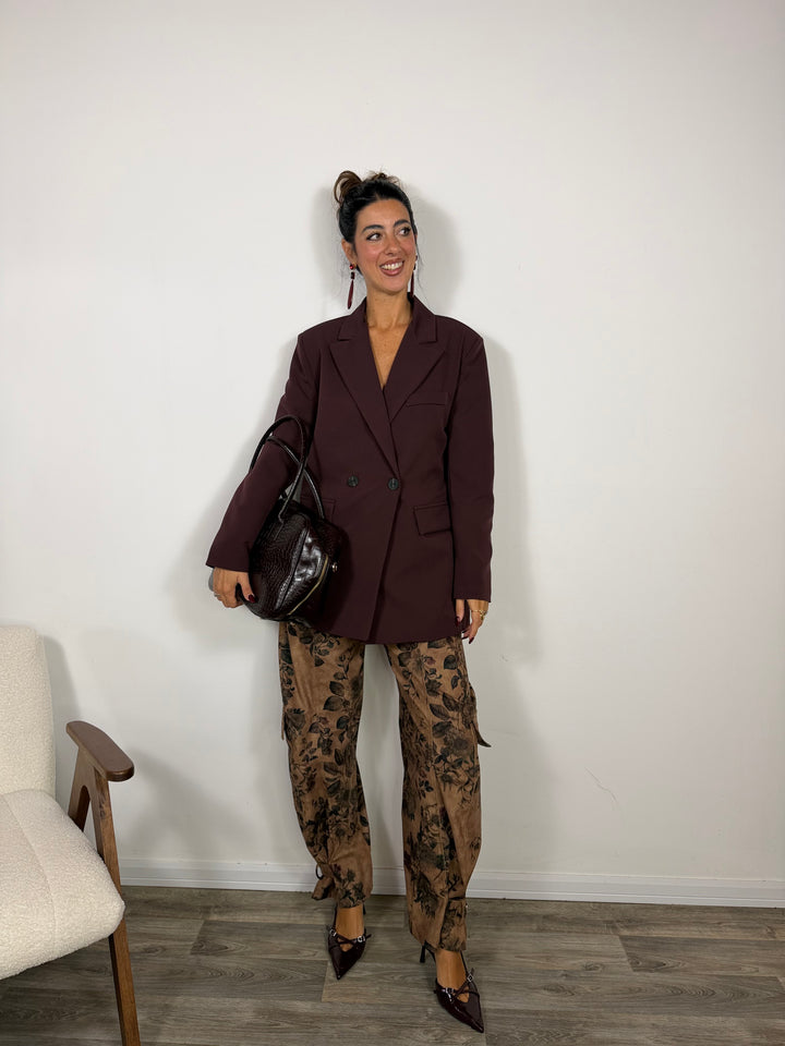 Blazer Nicole JUST WEST Bordeaux
