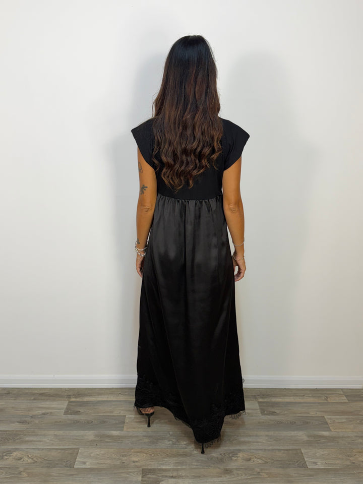 Abito Black Noir Silk