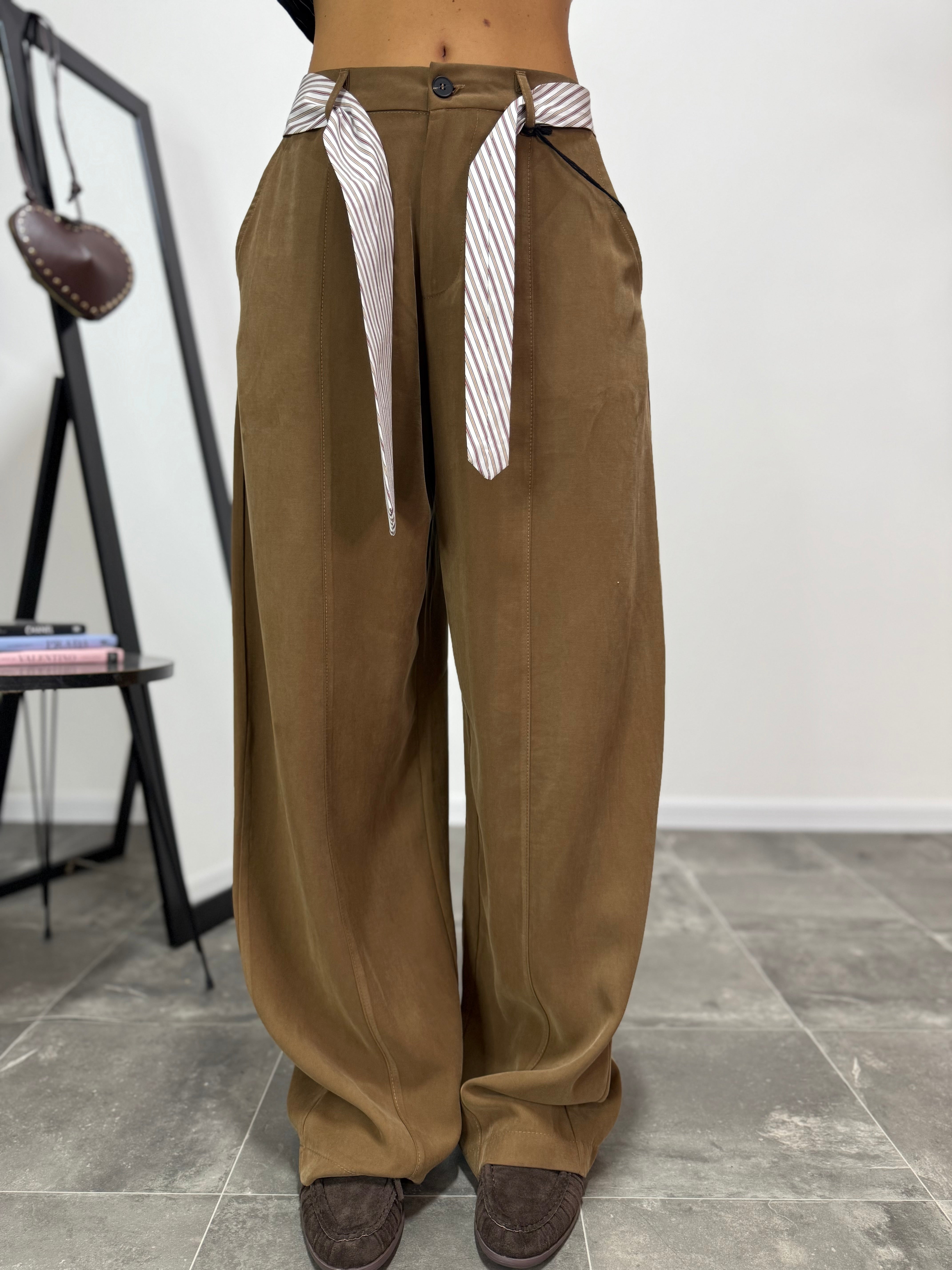 Pantalone Elite JUST WEST Cammello