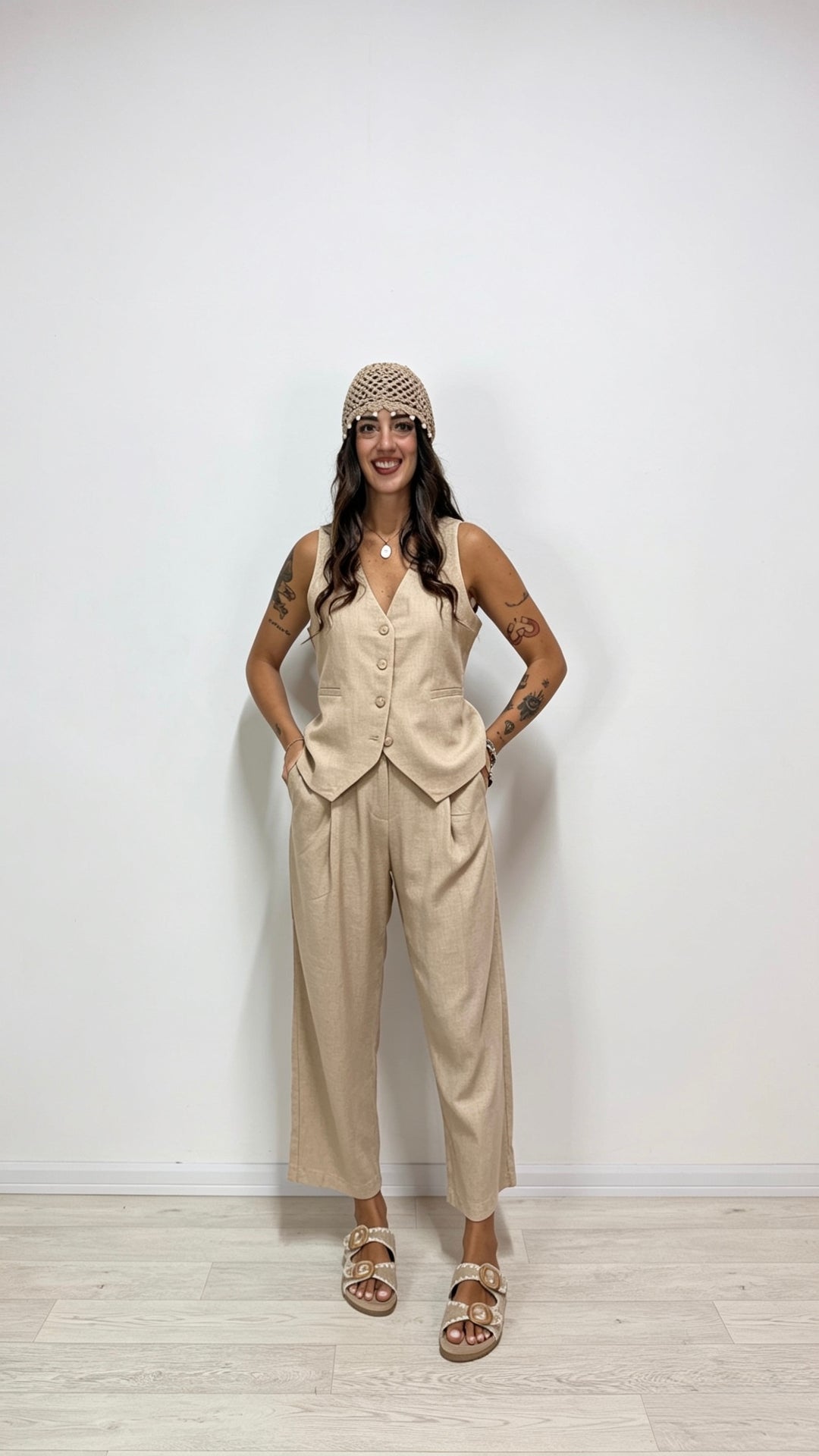 Tailleur Siviglia Sabbia