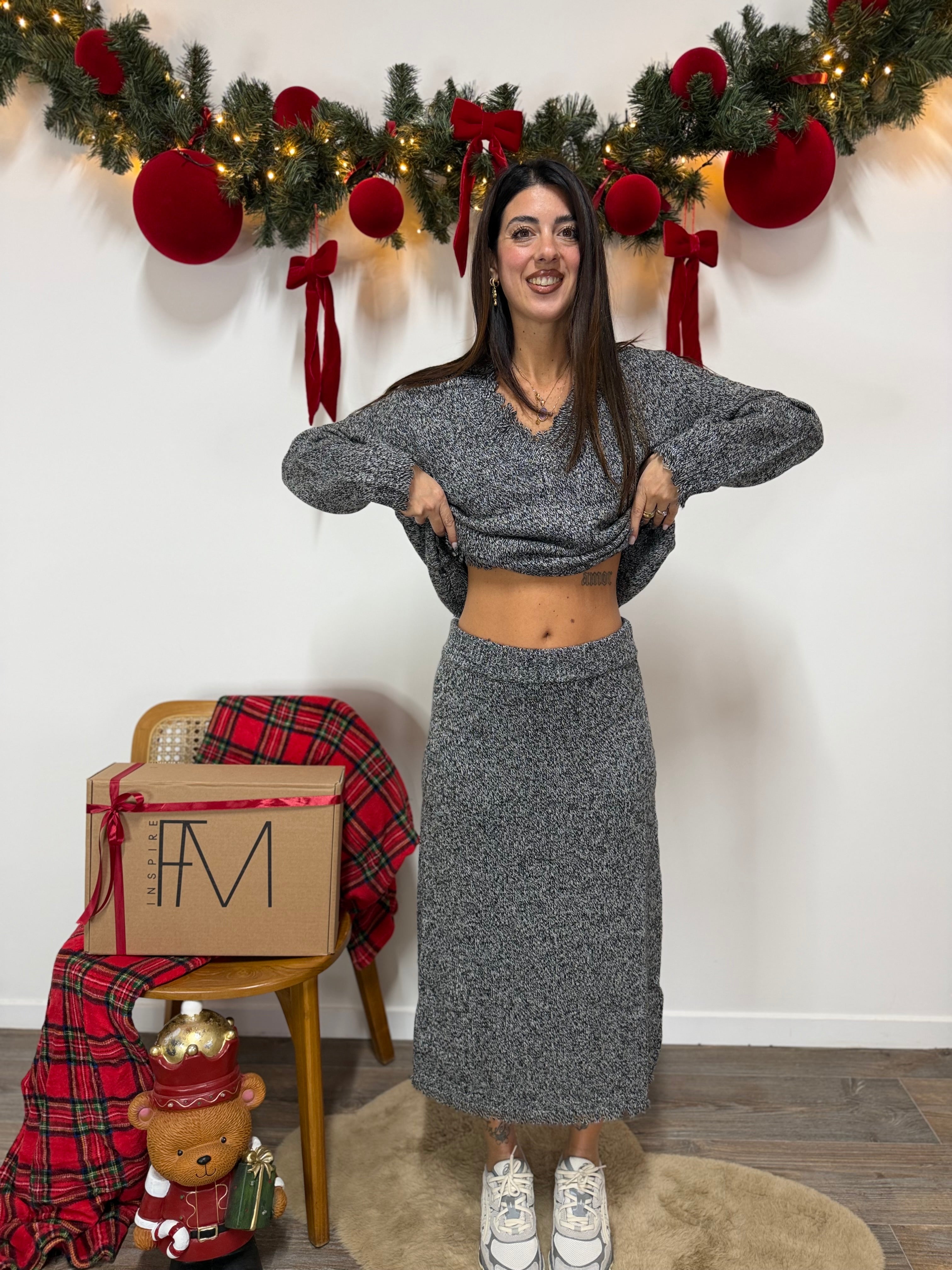 Longuette Giselle LUMINA Nera