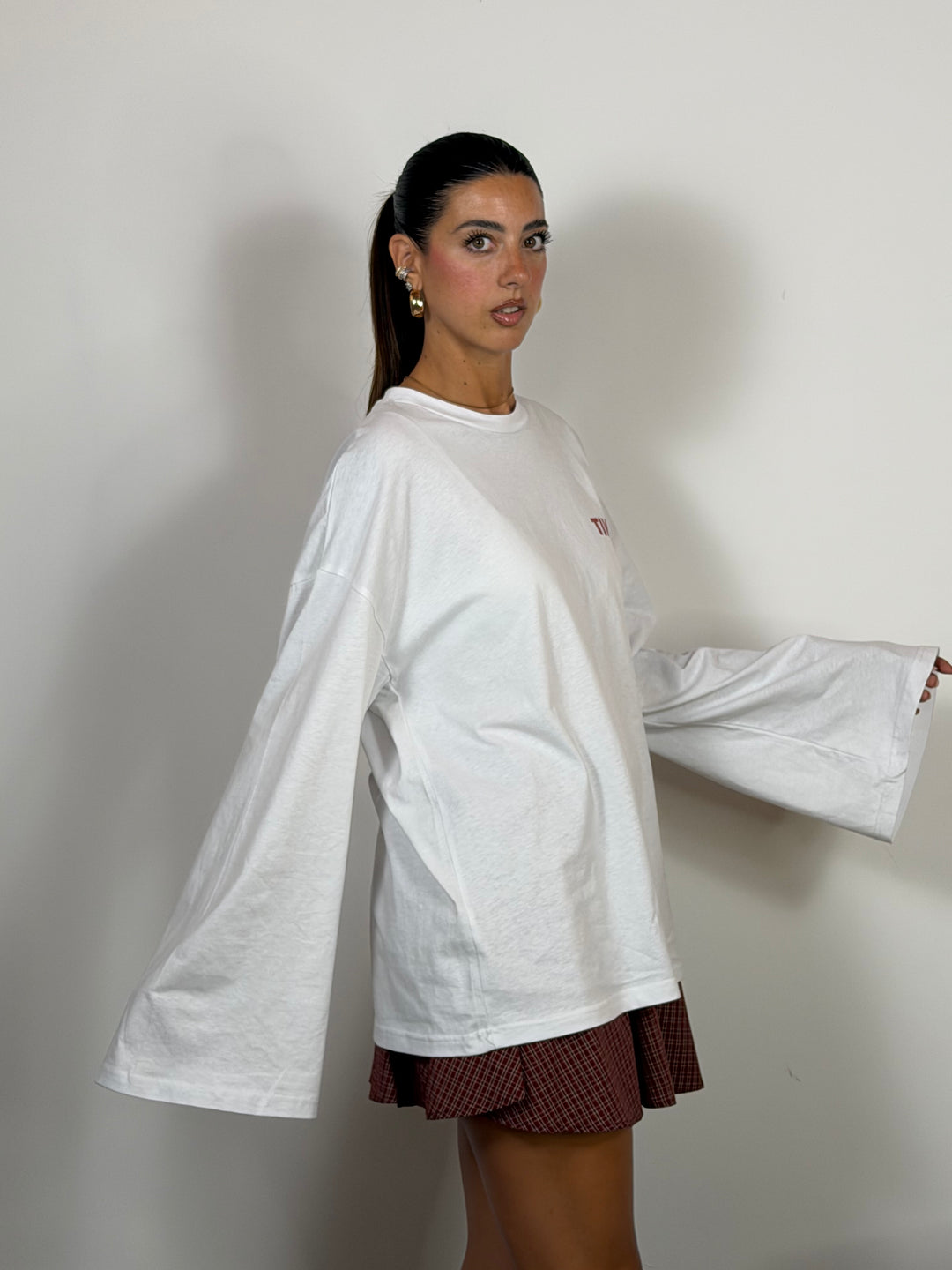 Maglia Time Bianca JUST WEST