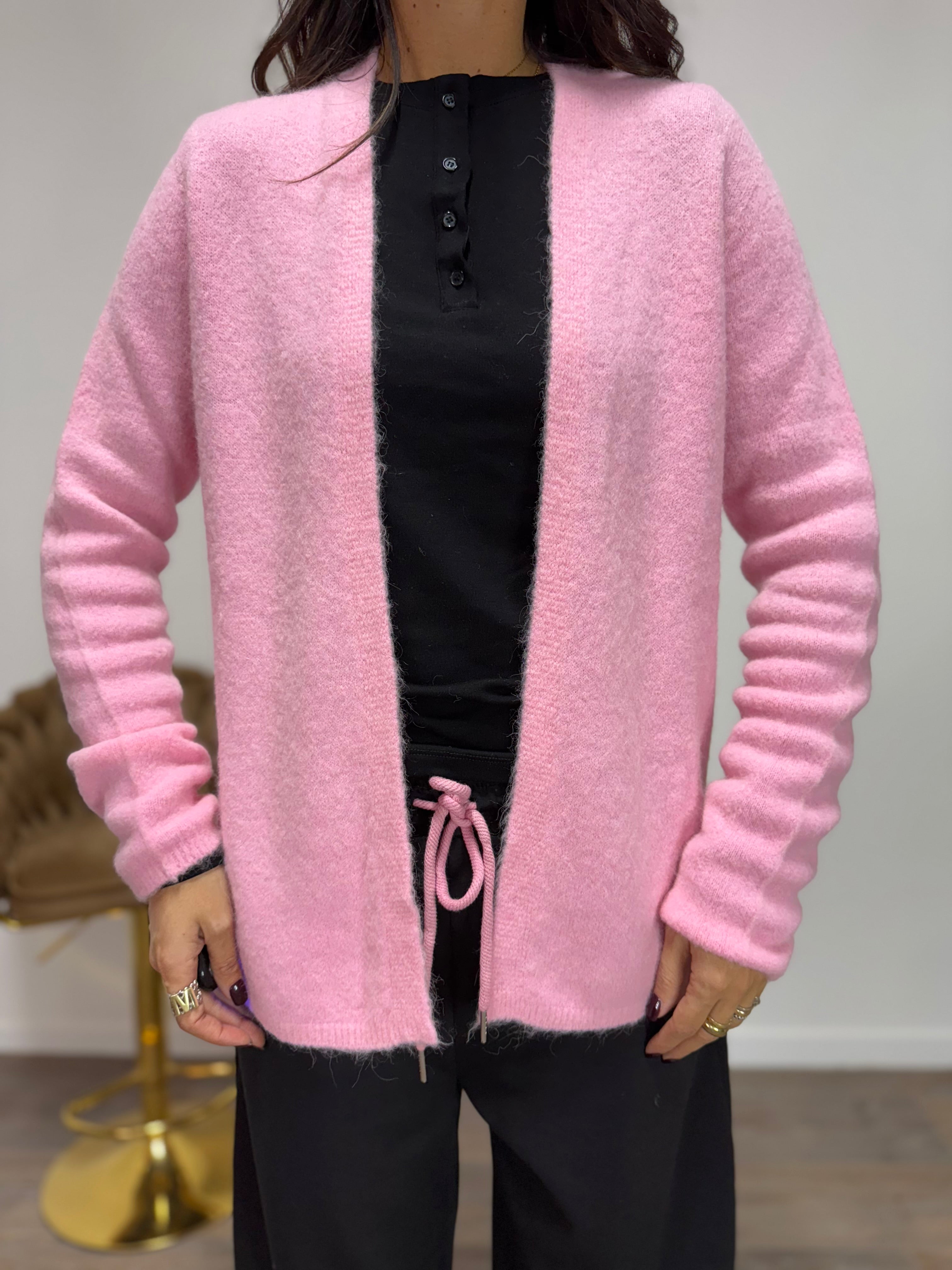 Cardigan Soffice LUMINA Rosa