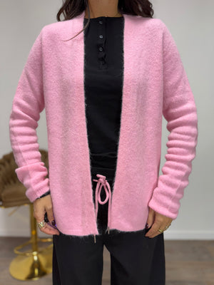 Cardigan Soffice LUMINA Rosa