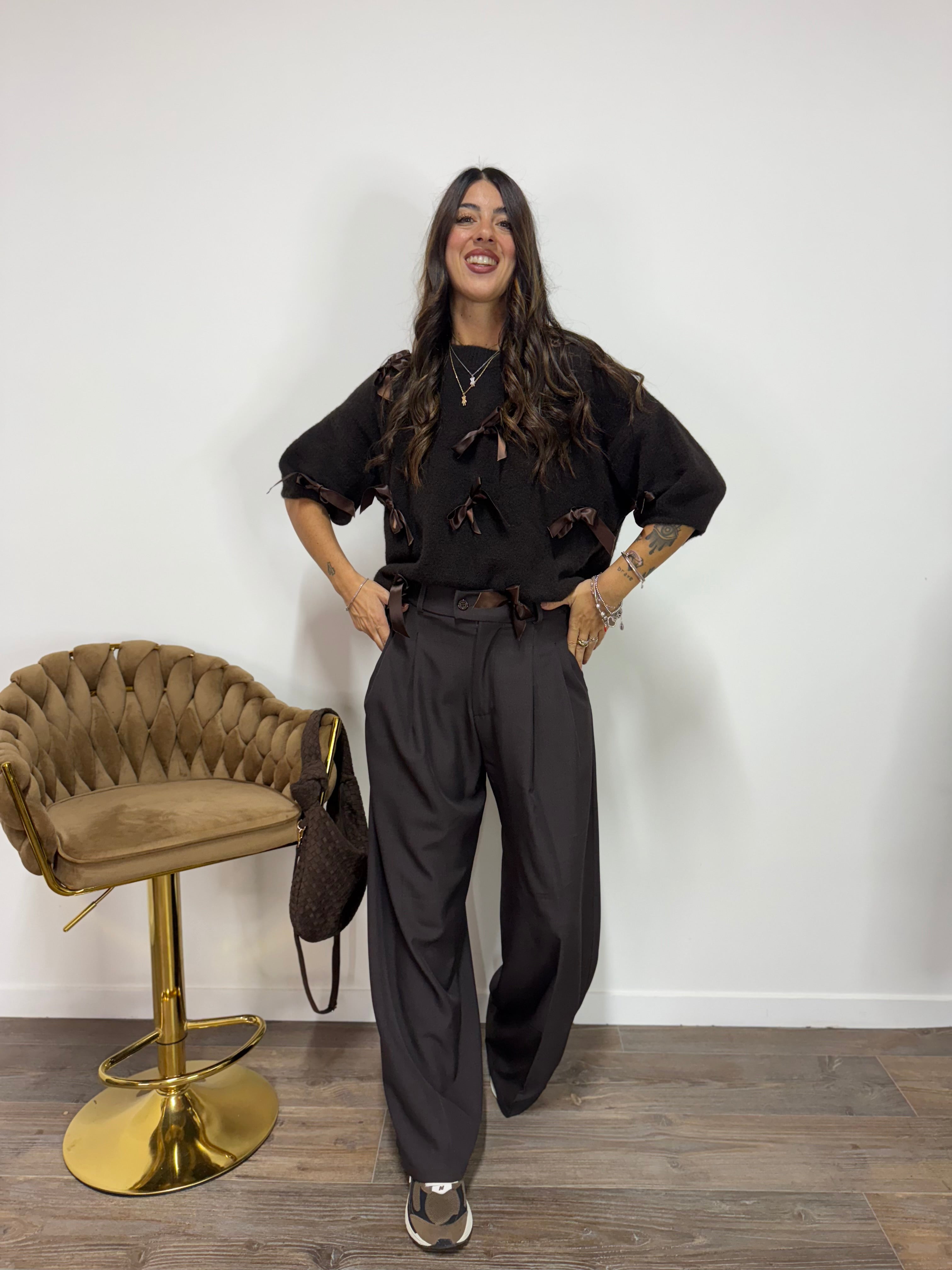 Pantalone Kira Marrone