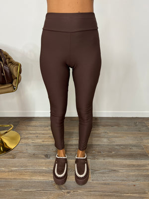 Leggins Marrone