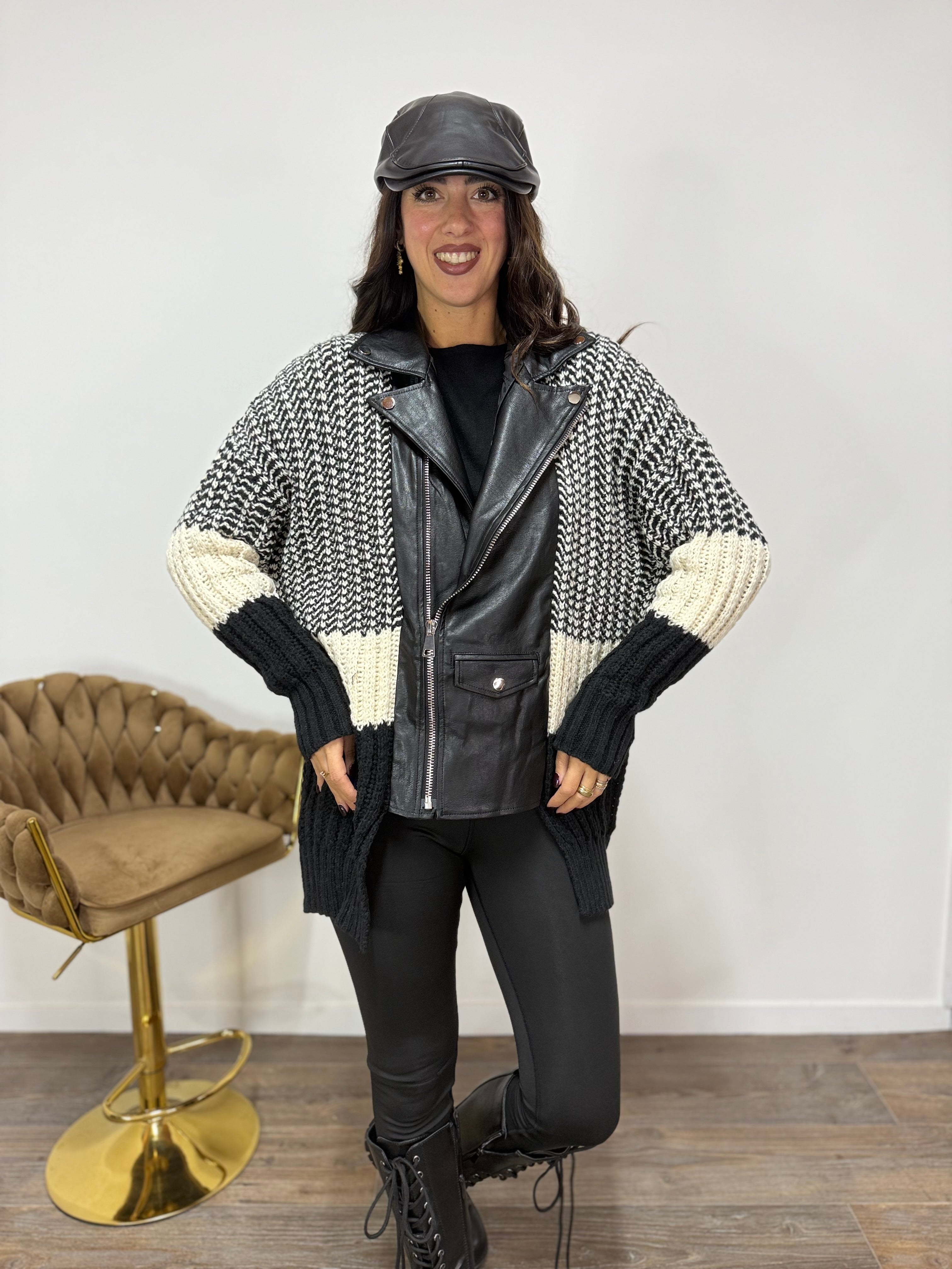 Chiodo/Cardigan Zebra