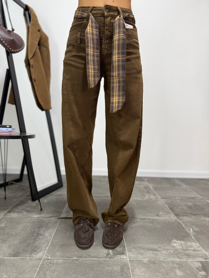 Jeans Doble Brown