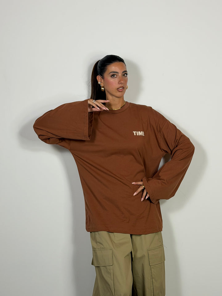 Maglia Time Ruggine JUST WEST