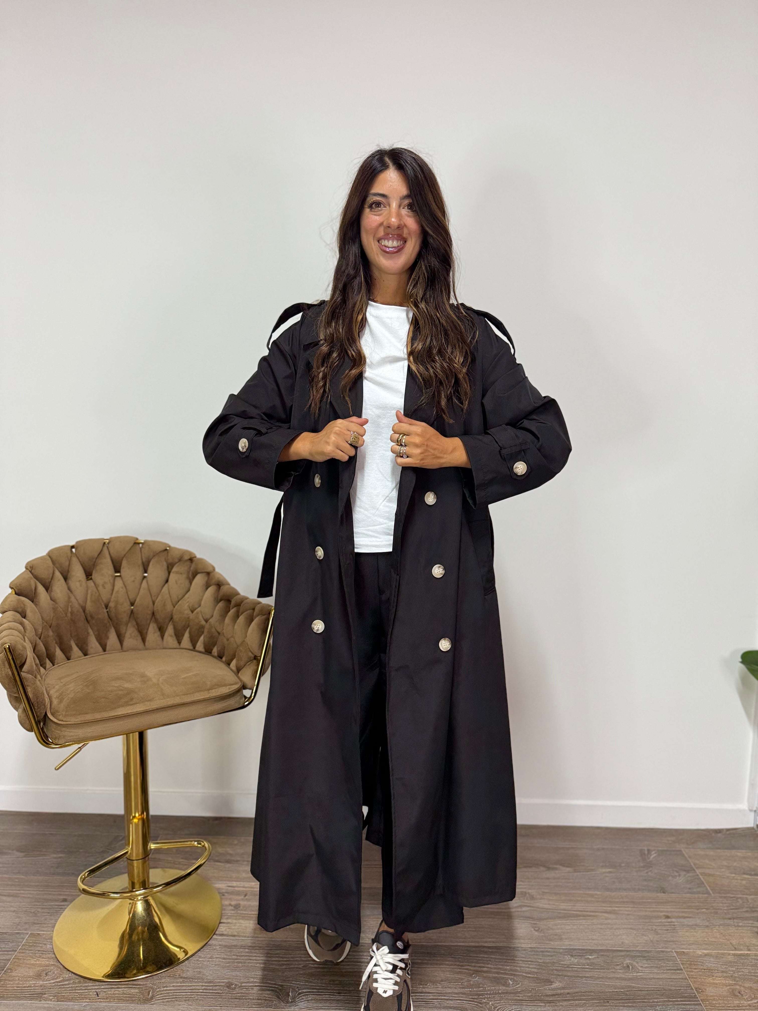 Trench Lauren Nero