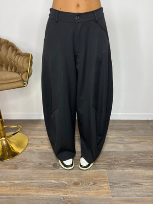 Pantalone Balloon Nero