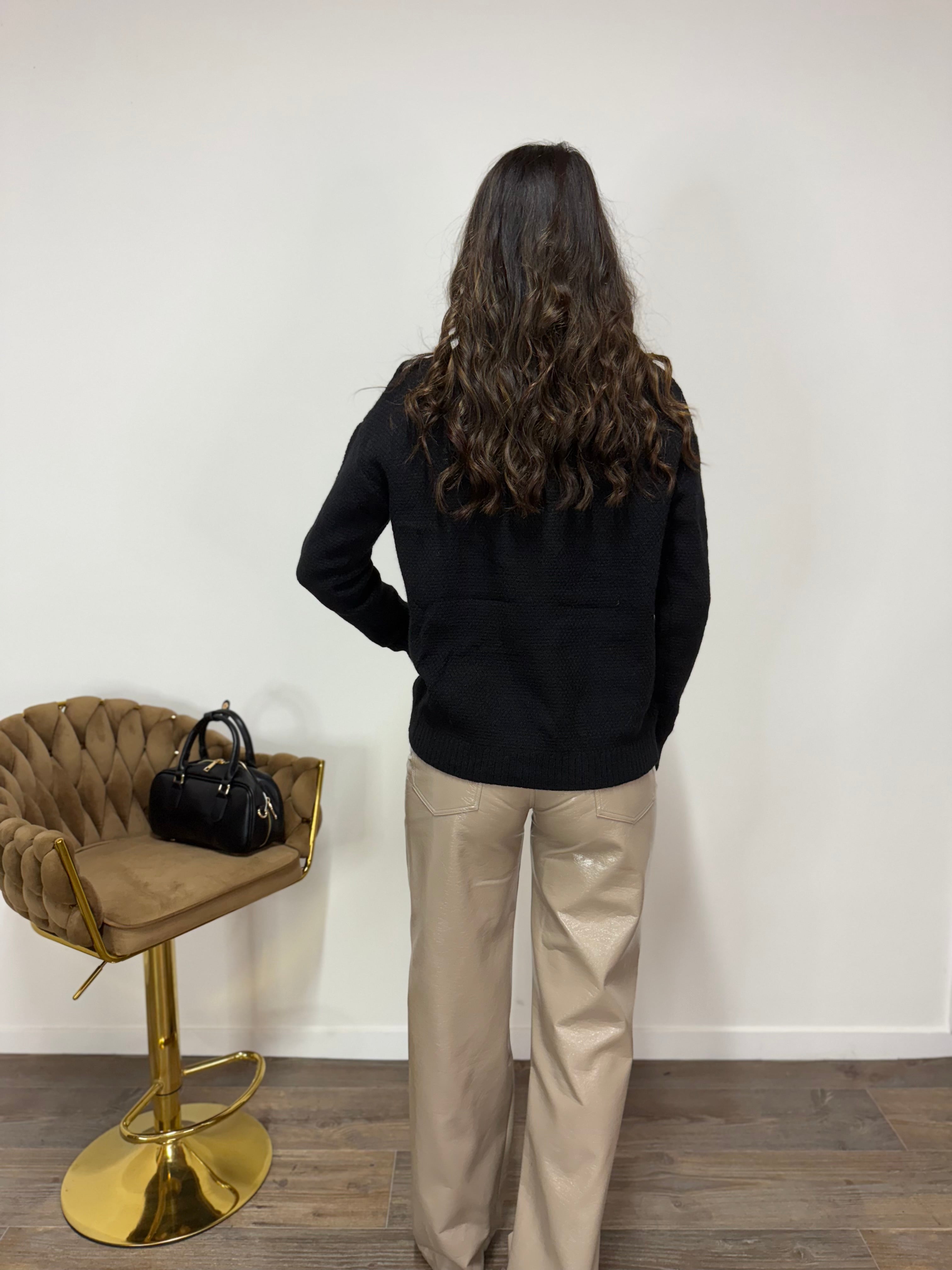 Pull Frangetta Black