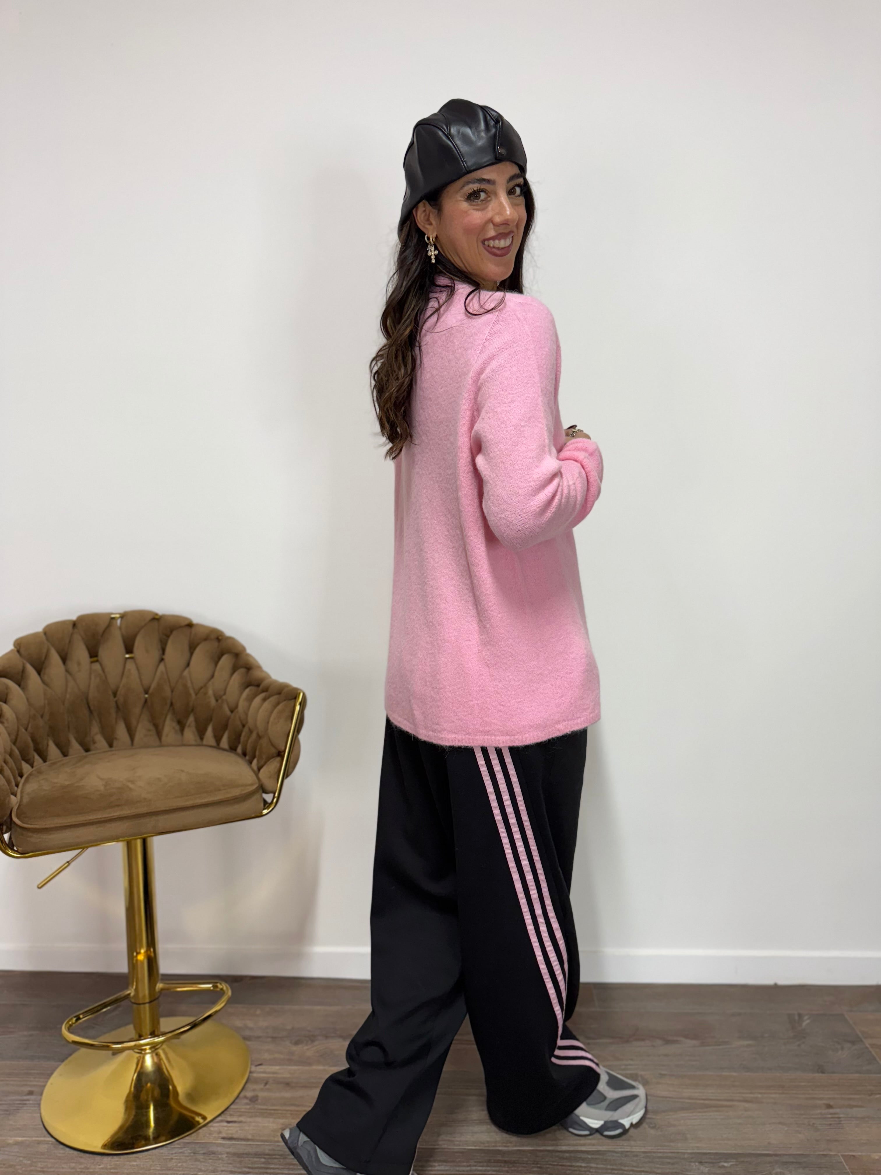 Cardigan Soffice LUMINA Rosa