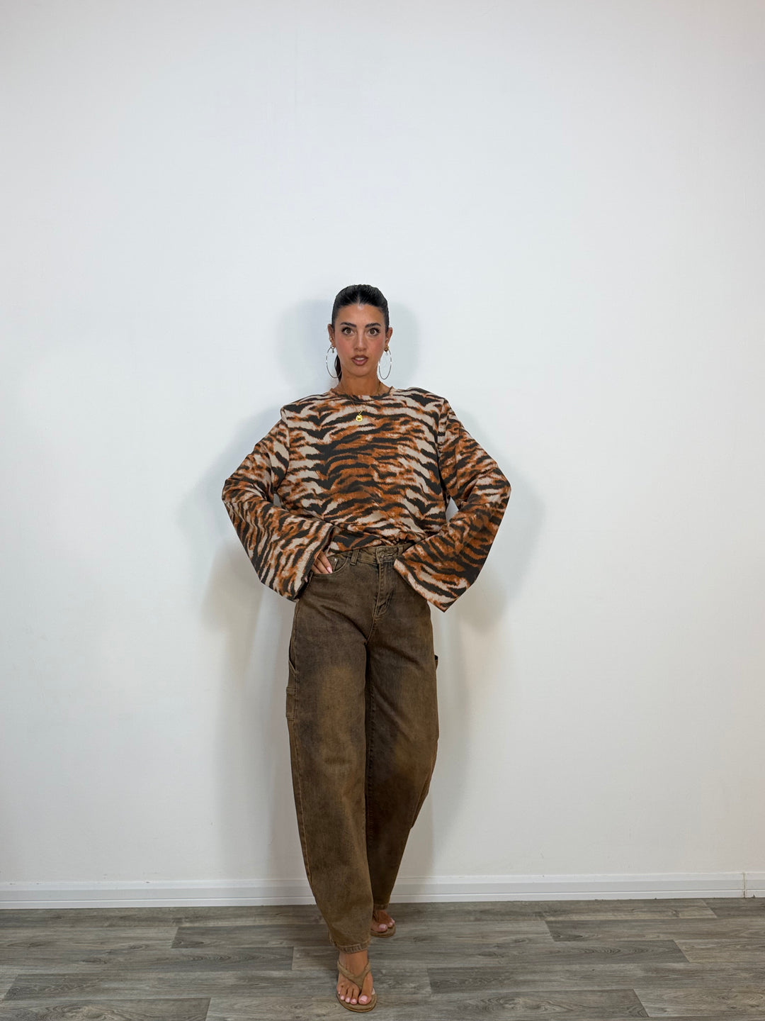 Maglia Tiger LUMINA Ruggine