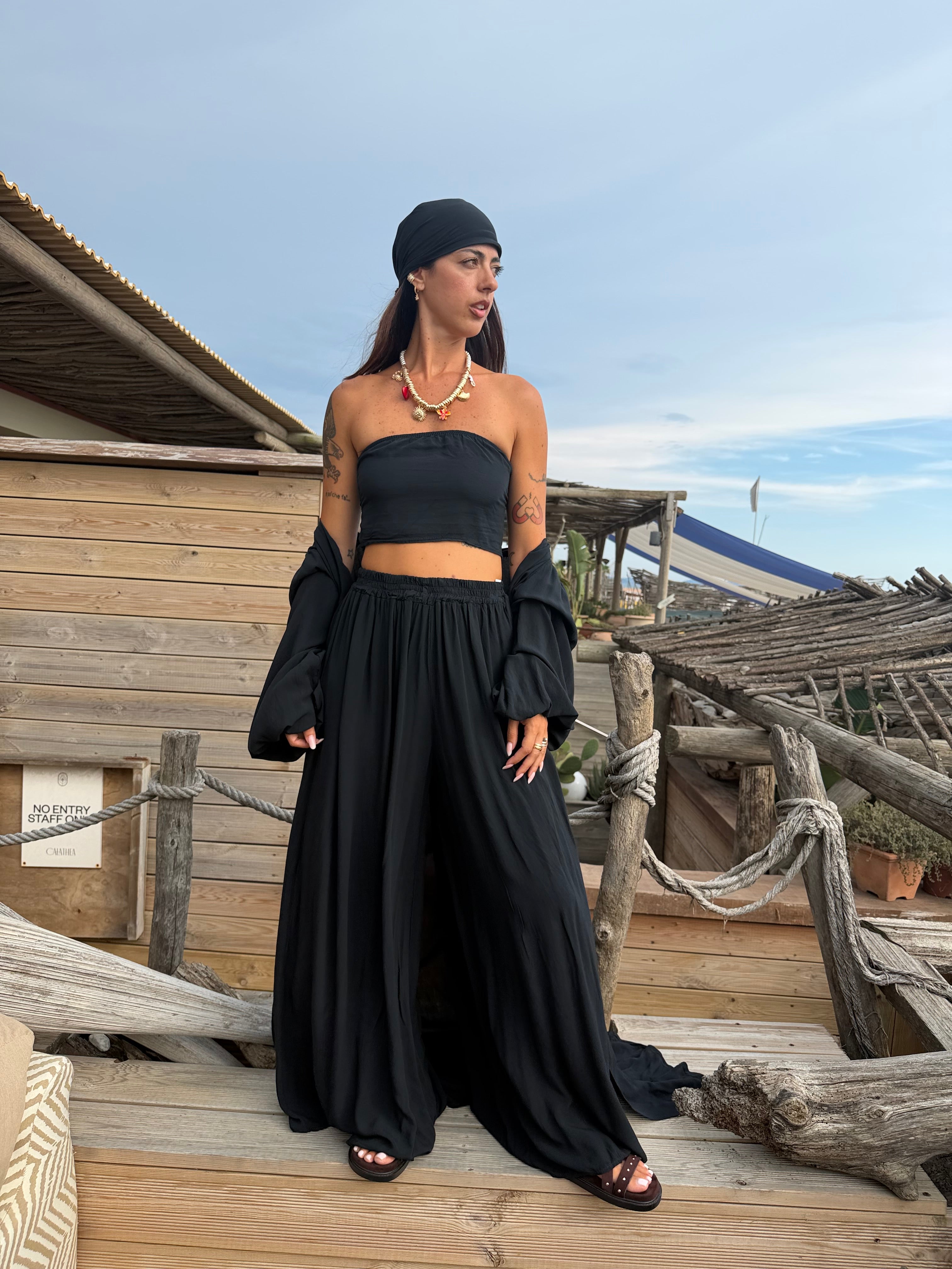 Coordinato Gitana Nero