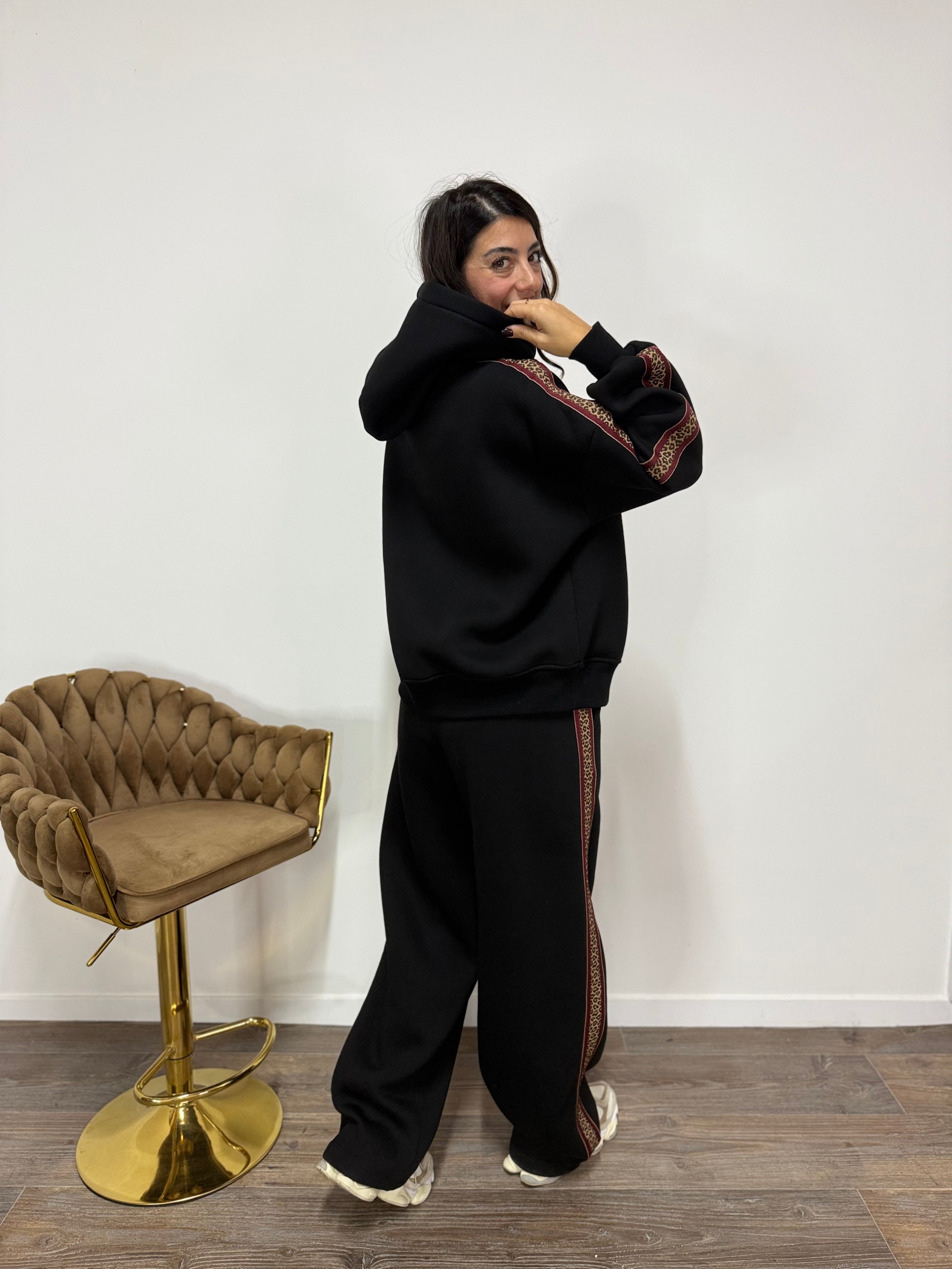 Felpa Ghepard LUMINA Black