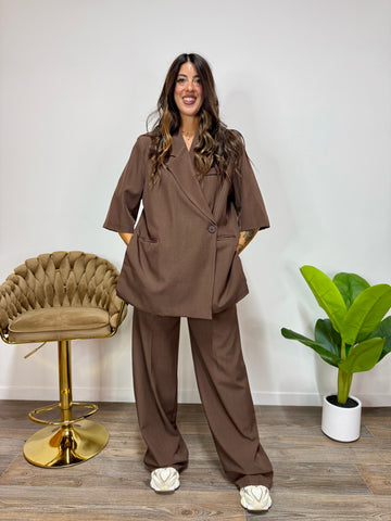 Tailleur Milly Brown