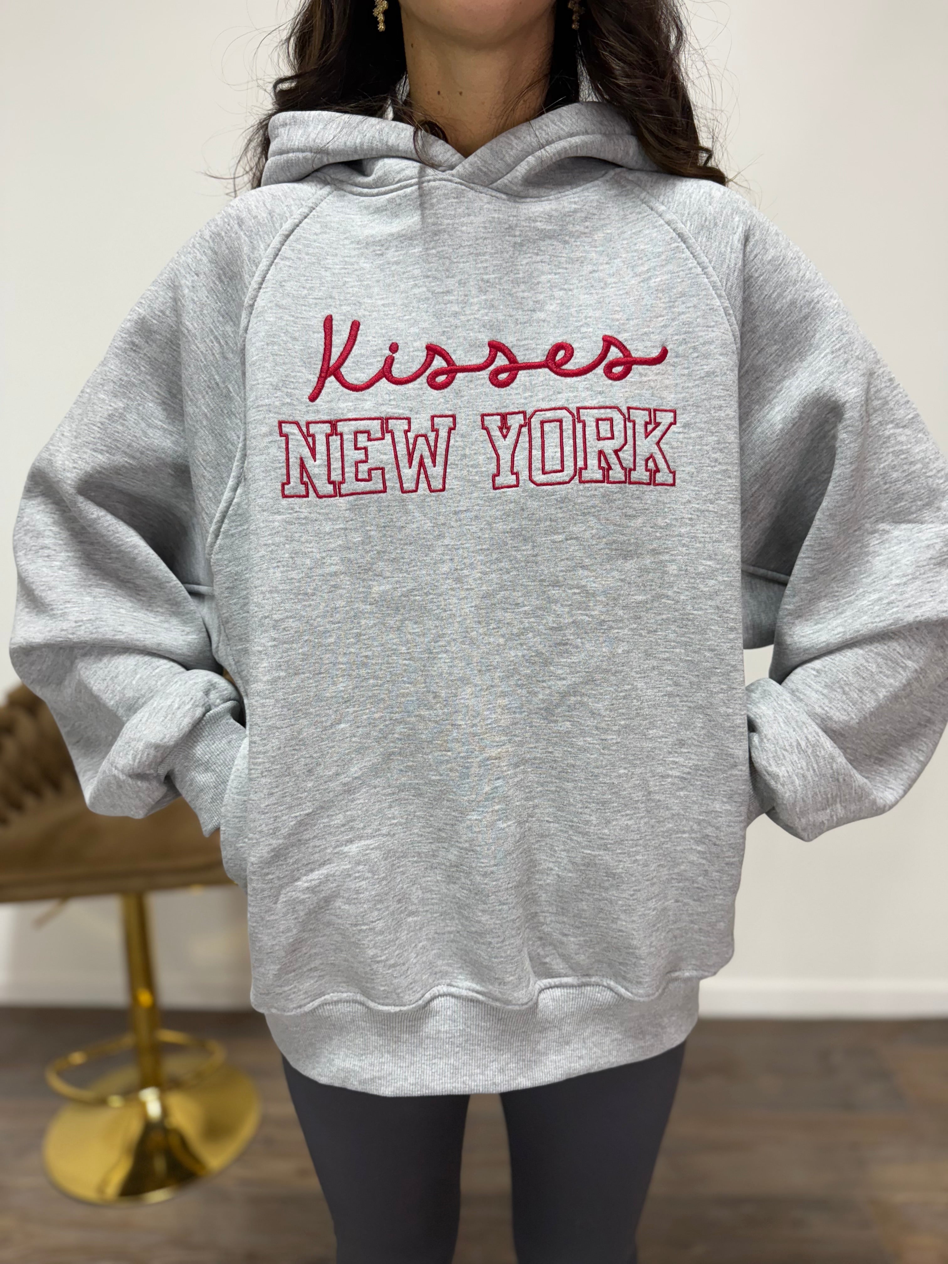 Felpa Kisses New York LUMINA