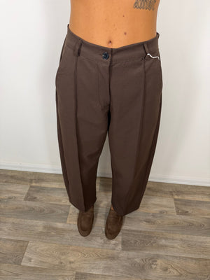 Pantalone Office Marrone
