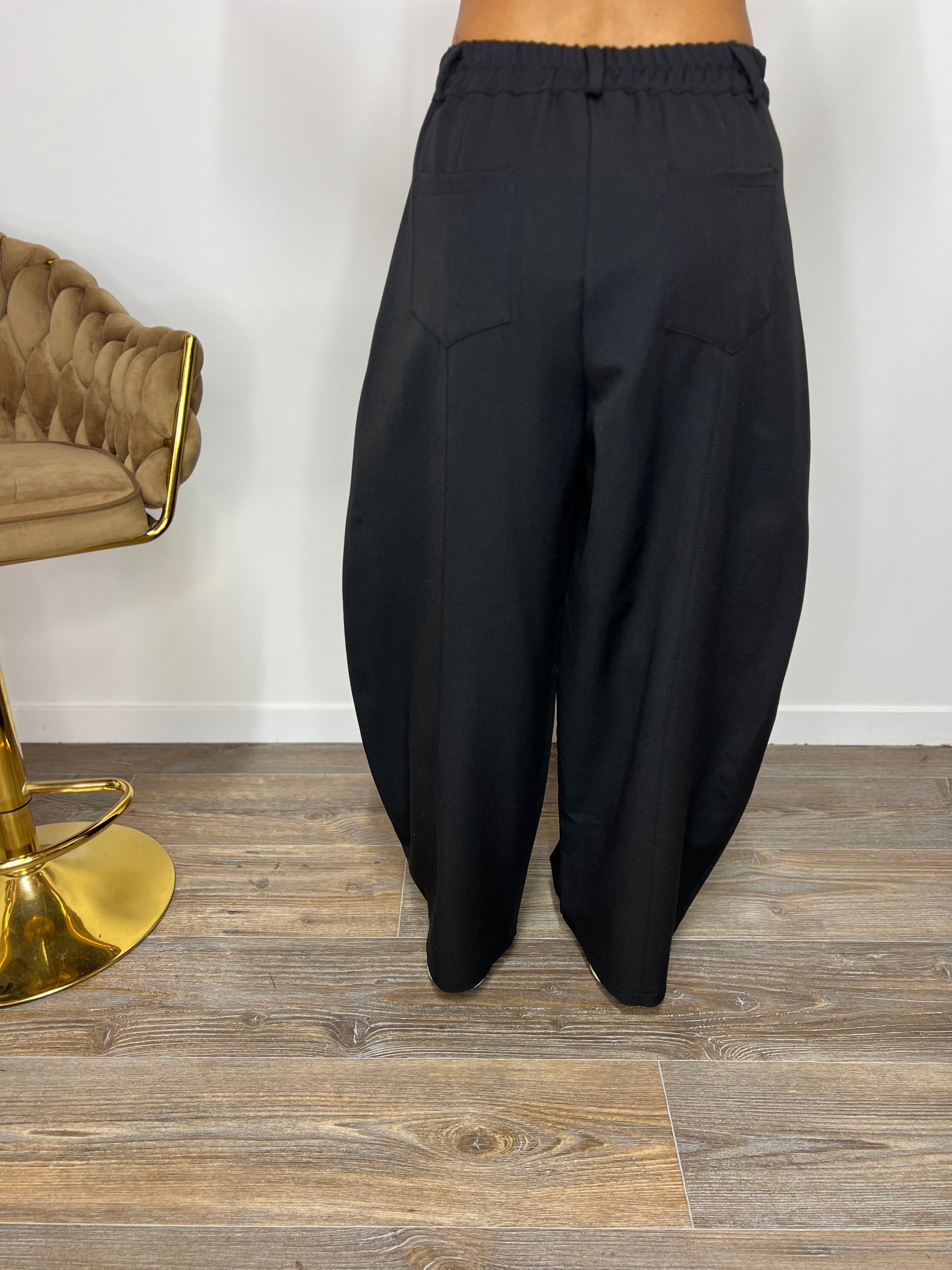 Pantalone Balloon Nero