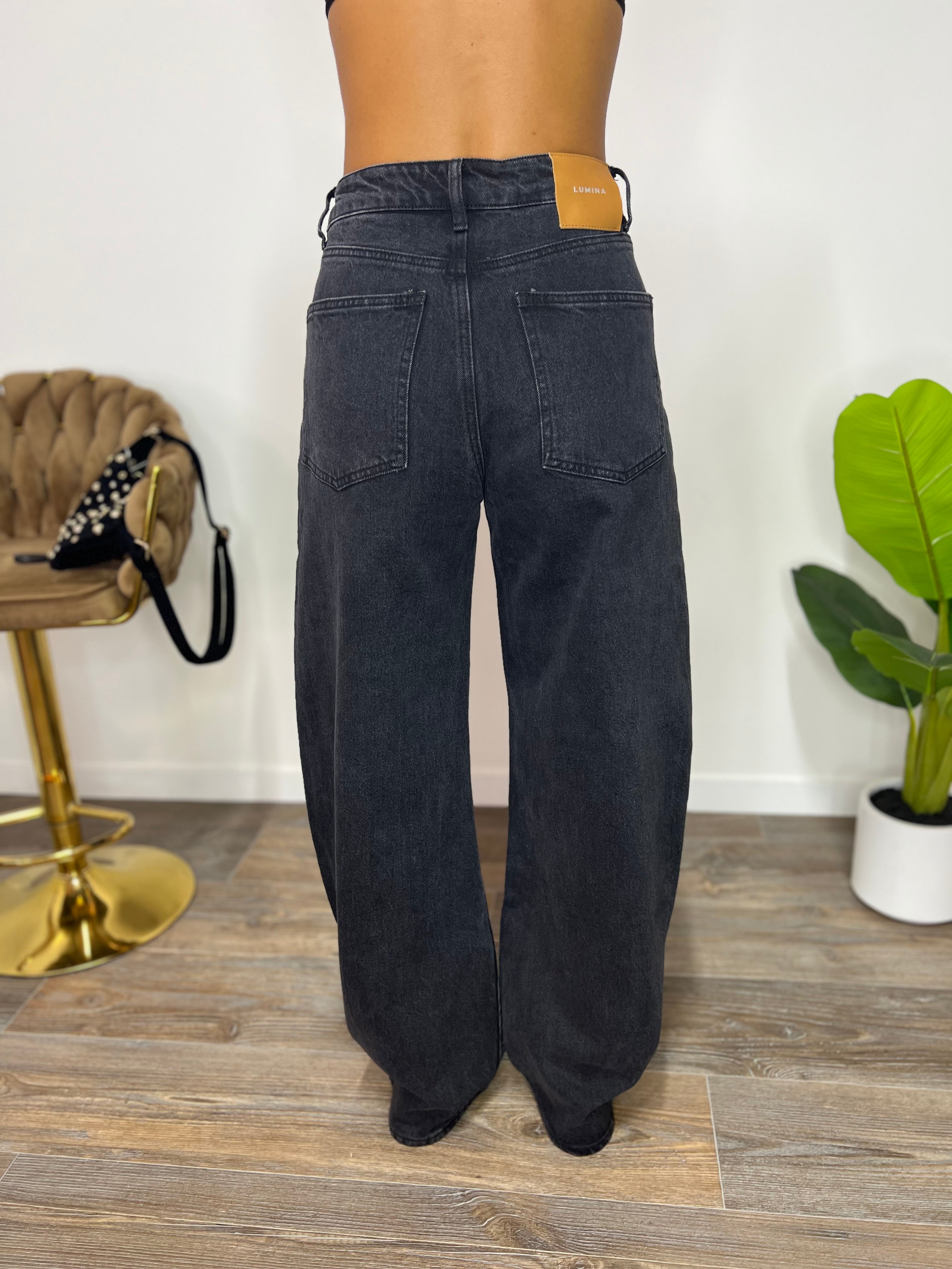Jeans Black LUMINA