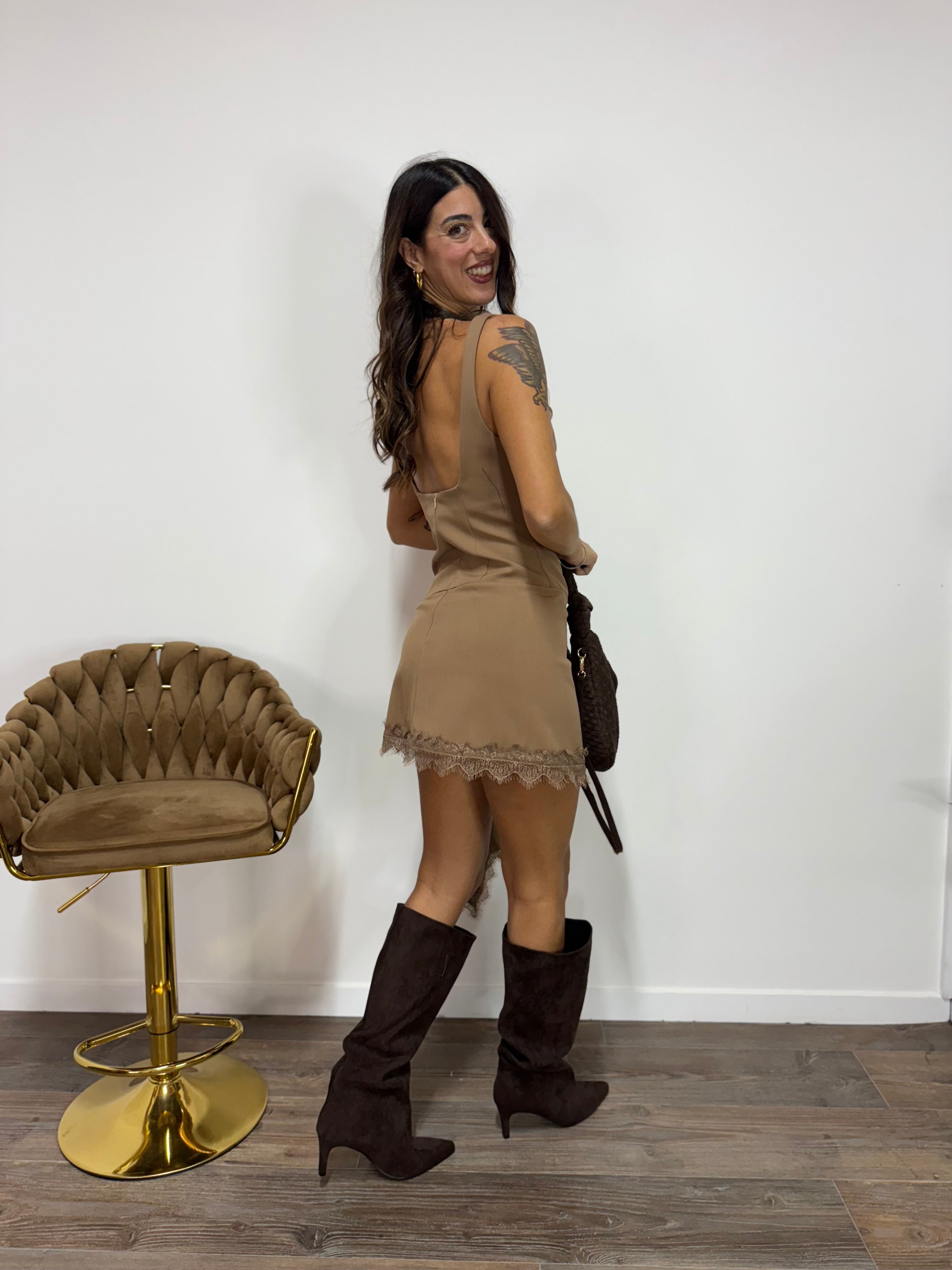 Abito Silvy LUMINA Fango